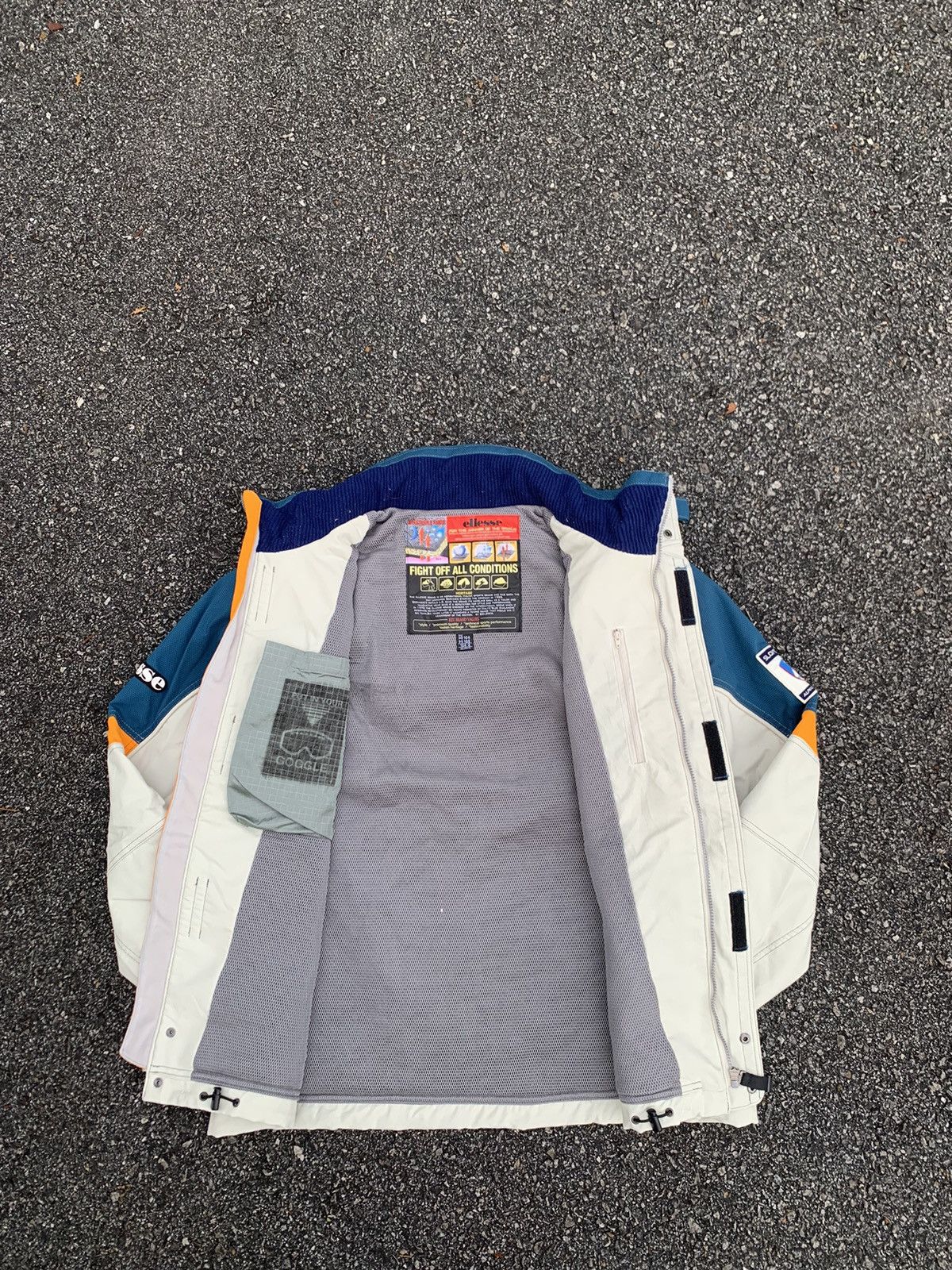 Ellesse Vintage Ellesse Ski Association Of Slovenia Oversized Jacket Size US XXL / EU 58 / 5 - 12 Thumbnail