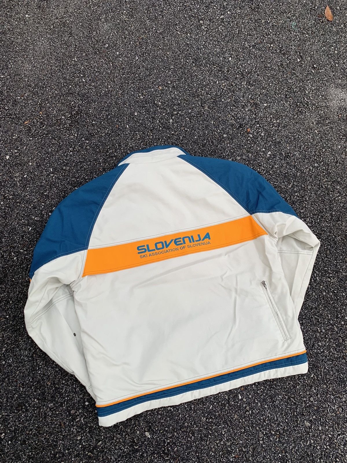 Ellesse Vintage Ellesse Ski Association Of Slovenia Oversized Jacket Size US XXL / EU 58 / 5 - 3 Thumbnail