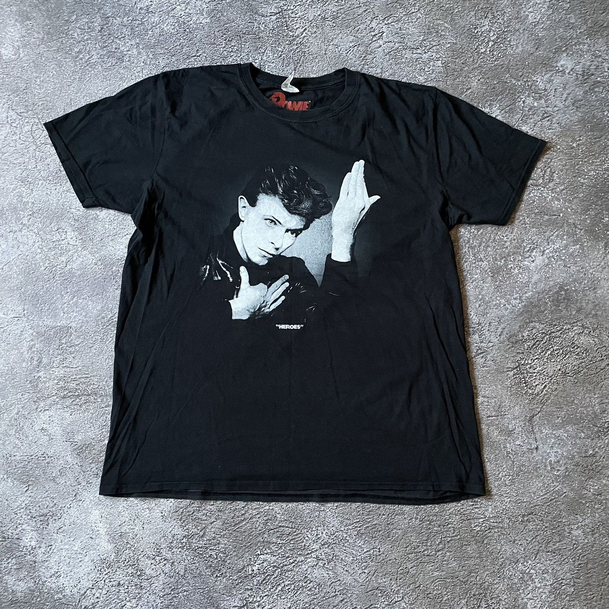 Vintage Vintage Y2K Graphic Tee Bowie Face Abstract Grunge Slim XL Size US XL / EU 56 / 4 - 2 Thumbnail