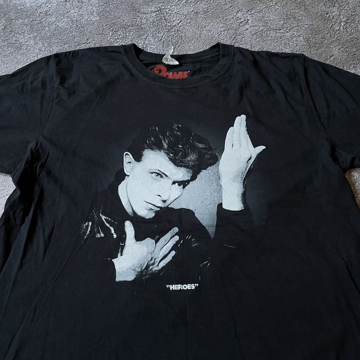 Vintage Vintage Y2K Graphic Tee Bowie Face Abstract Grunge Slim XL Size US XL / EU 56 / 4 - 5 Thumbnail