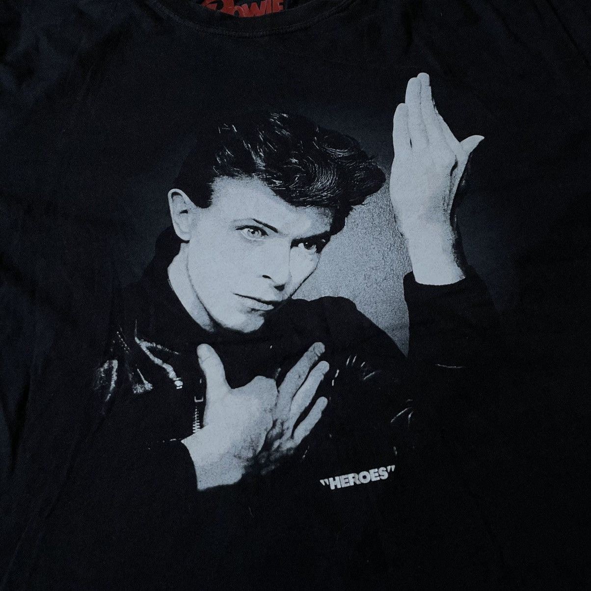 Vintage Vintage Y2K Graphic Tee Bowie Face Abstract Grunge Slim XL Size US XL / EU 56 / 4 - 6 Thumbnail