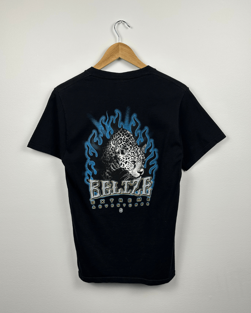 Fruit Of The Loom × Vintage Vintage Belize Extreme Adventures Jaguar T-Shirt Size Small Size US S / EU 44-46 / 1 - 5 Thumbnail