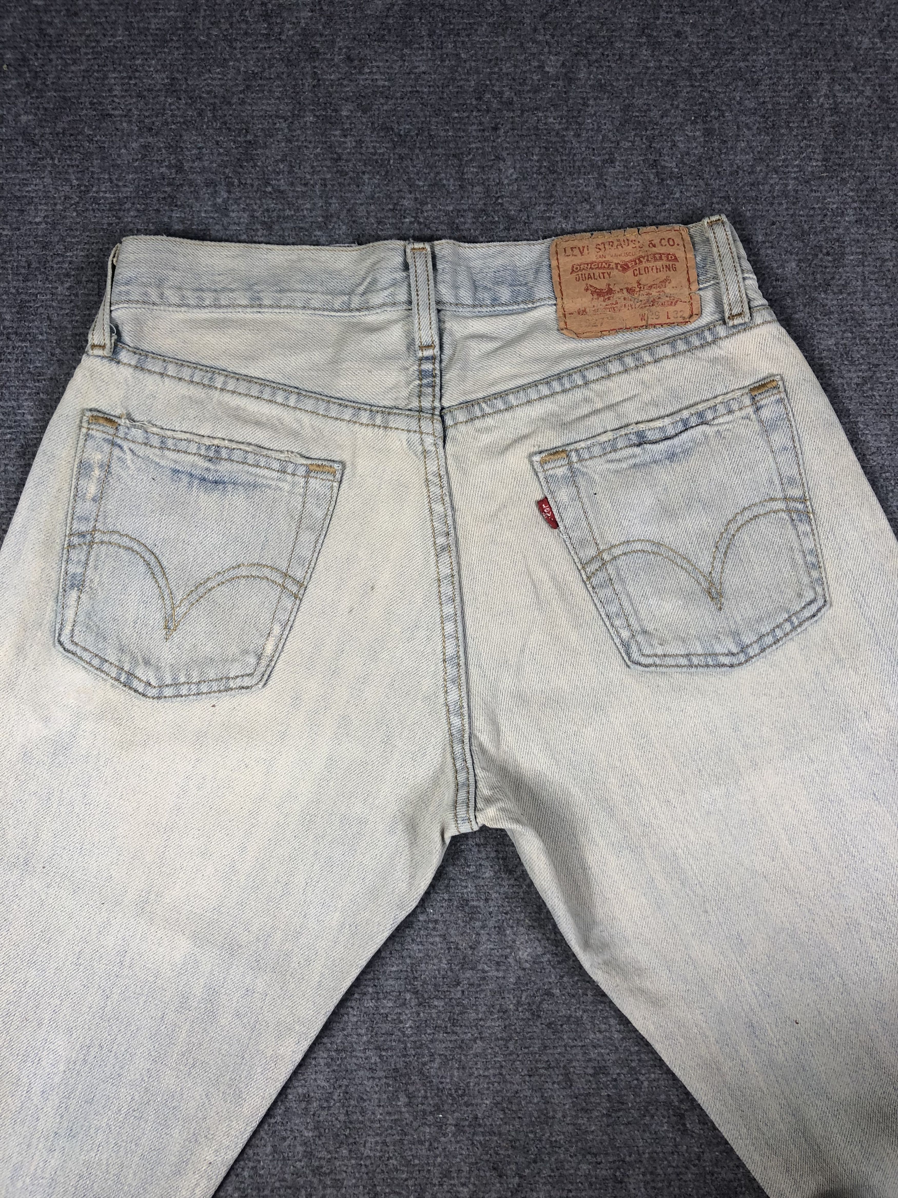 Levi's Light Blue Levis 527 Jeans 28x22 Size US 28 / EU 44 - 9 Thumbnail
