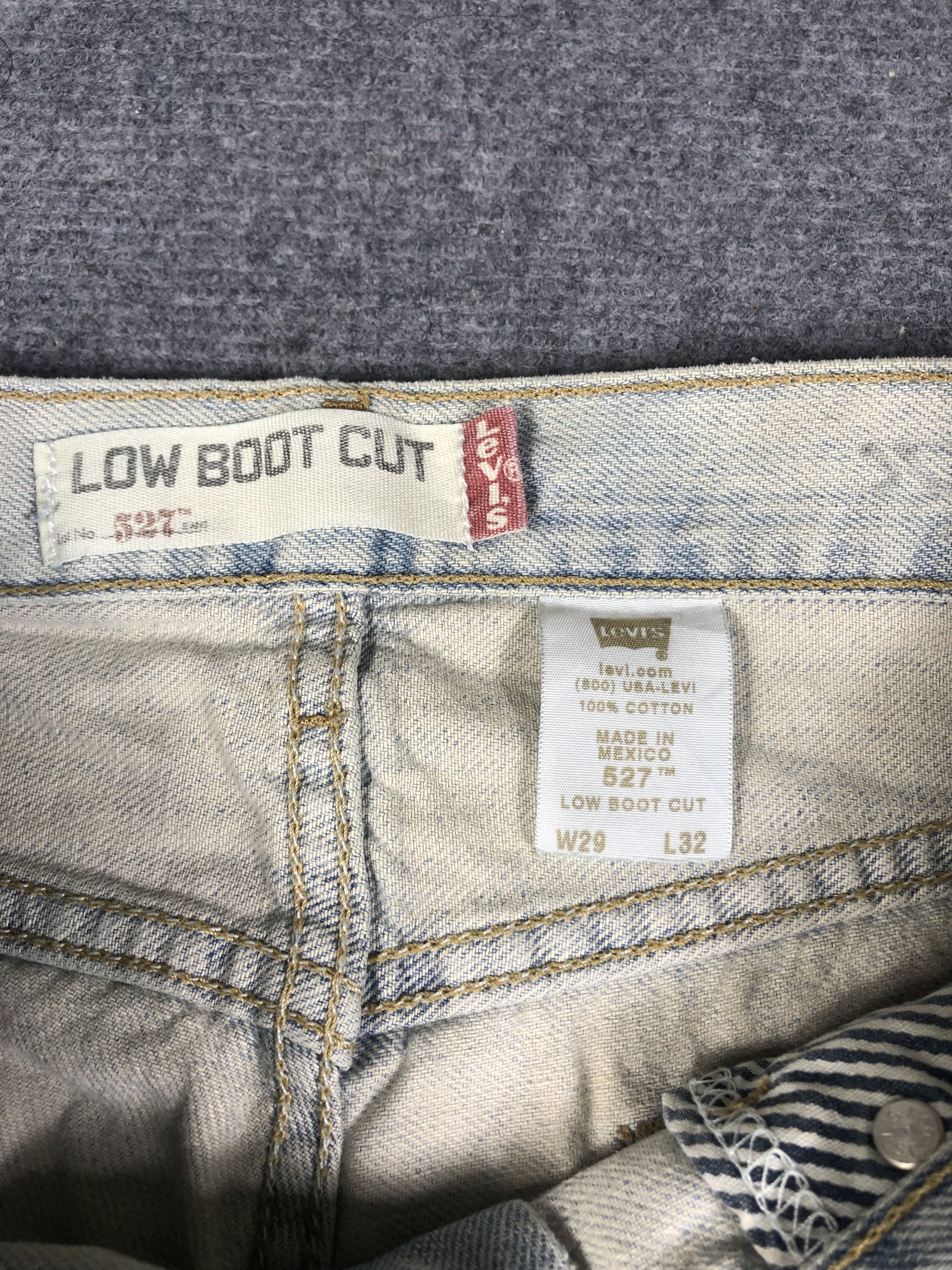 Levi's Light Blue Levis 527 Jeans 28x22 Size US 28 / EU 44 - 4 Thumbnail