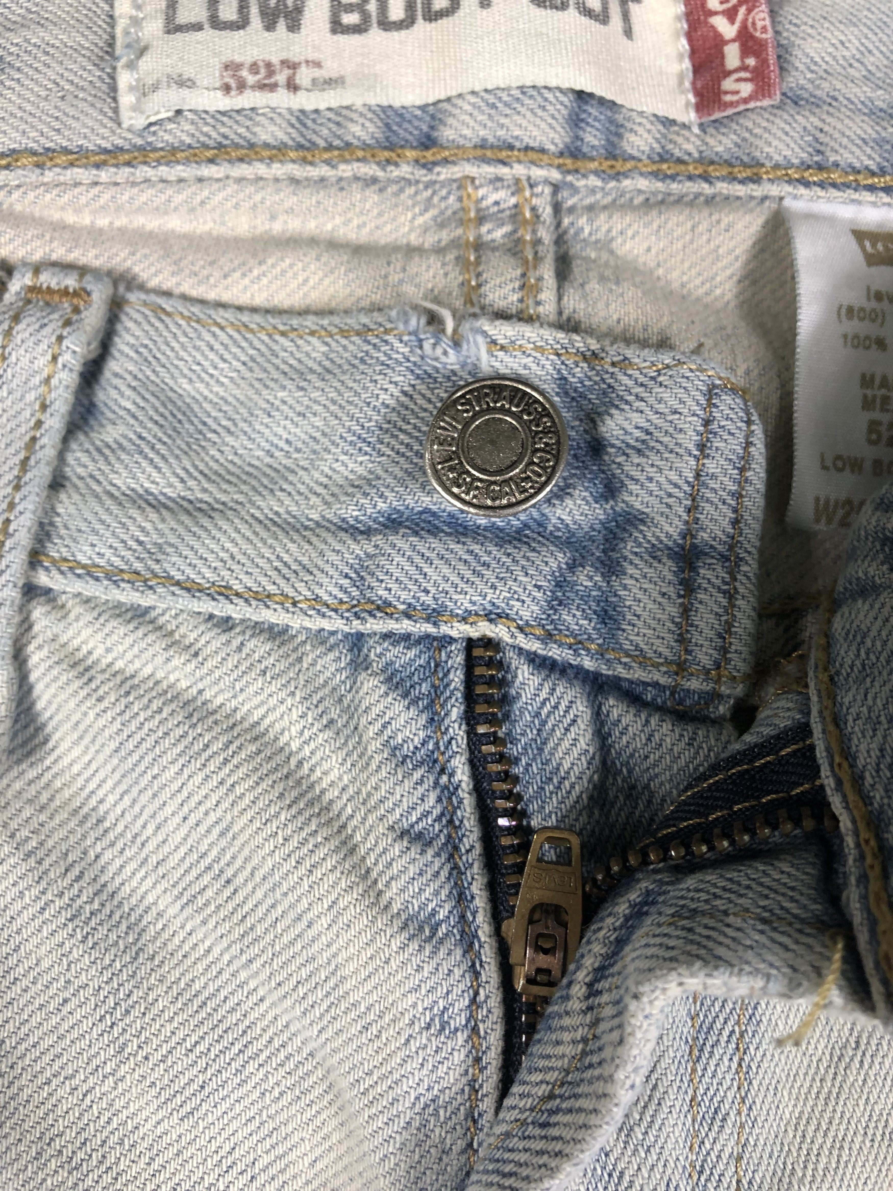 Levi's Light Blue Levis 527 Jeans 28x22 Size US 28 / EU 44 - 3 Thumbnail