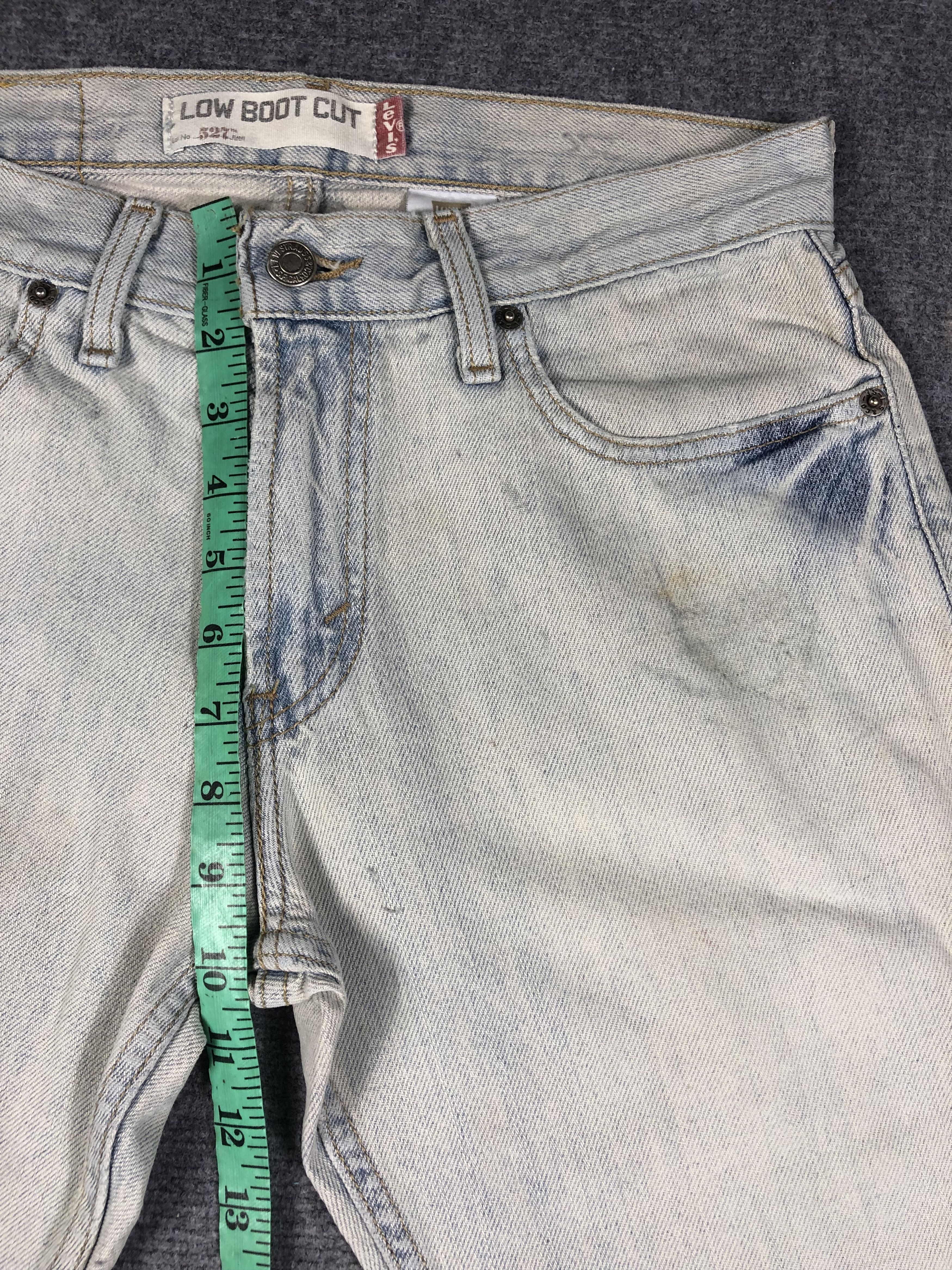 Levi's Light Blue Levis 527 Jeans 28x22 Size US 28 / EU 44 - 8 Thumbnail