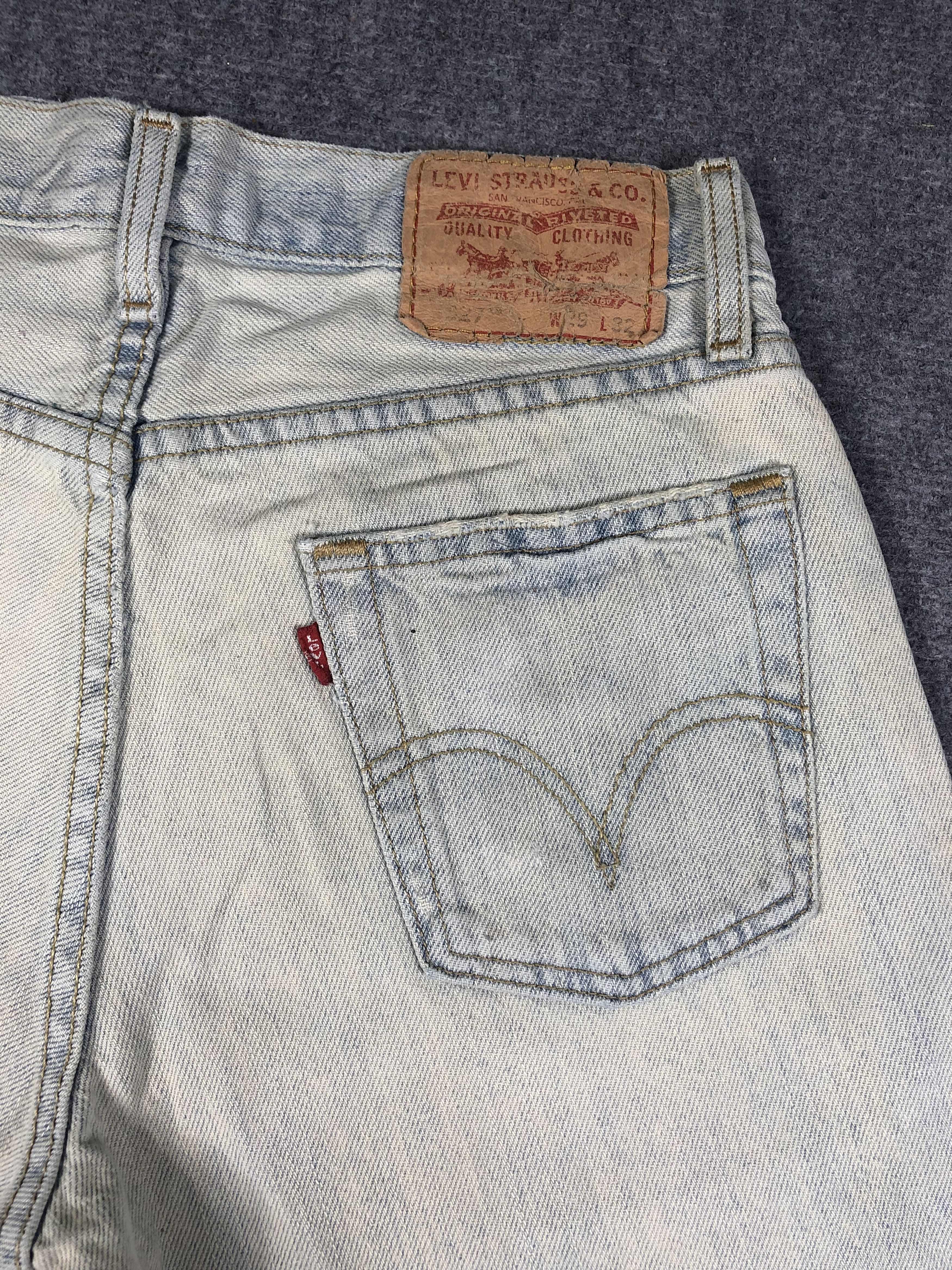 Levi's Light Blue Levis 527 Jeans 28x22 Size US 28 / EU 44 - 10 Thumbnail