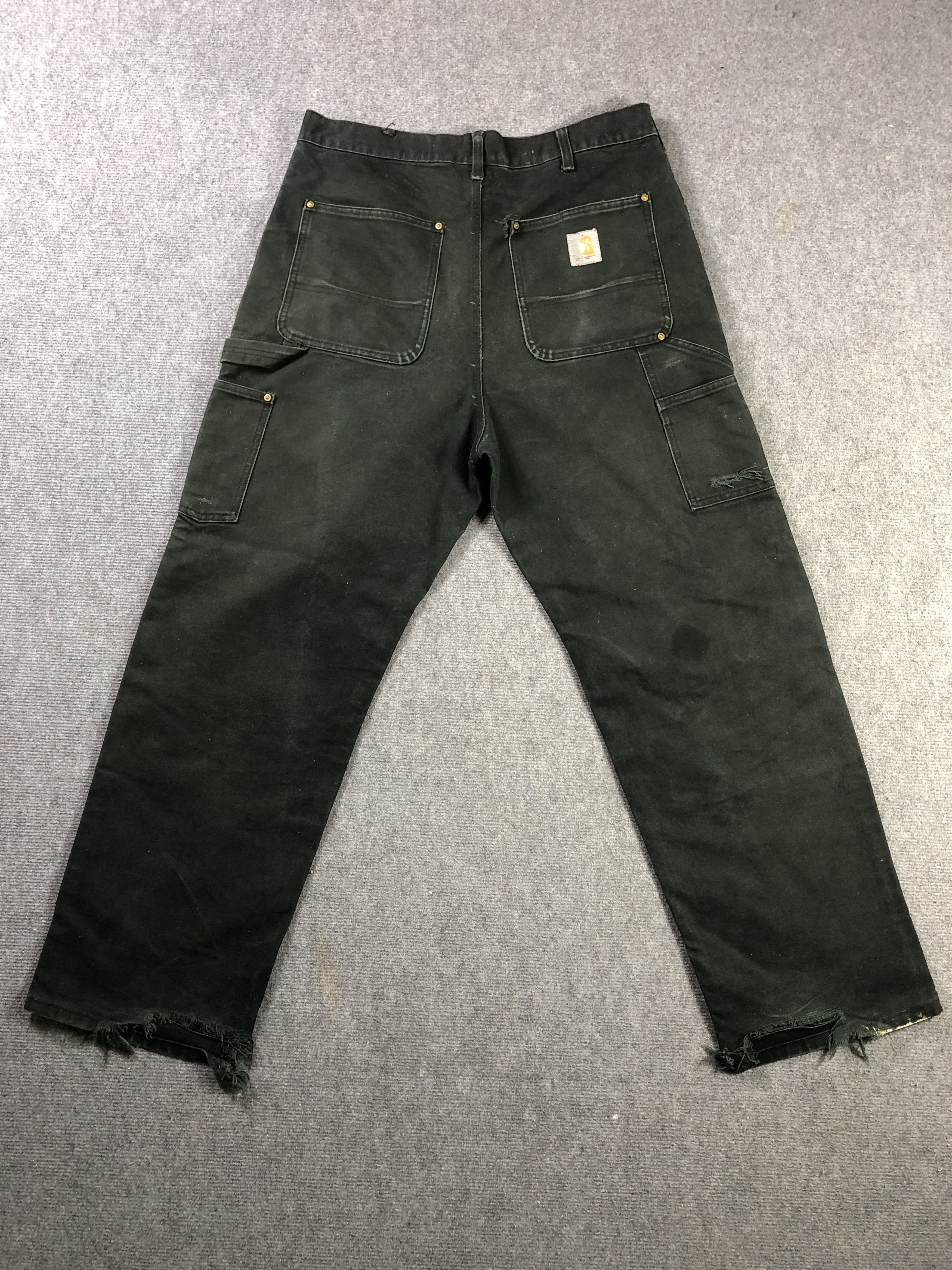 Carhartt Carhartt Wash Black Double Knee 34x30 Size US 34 / EU 50 - 17 Thumbnail