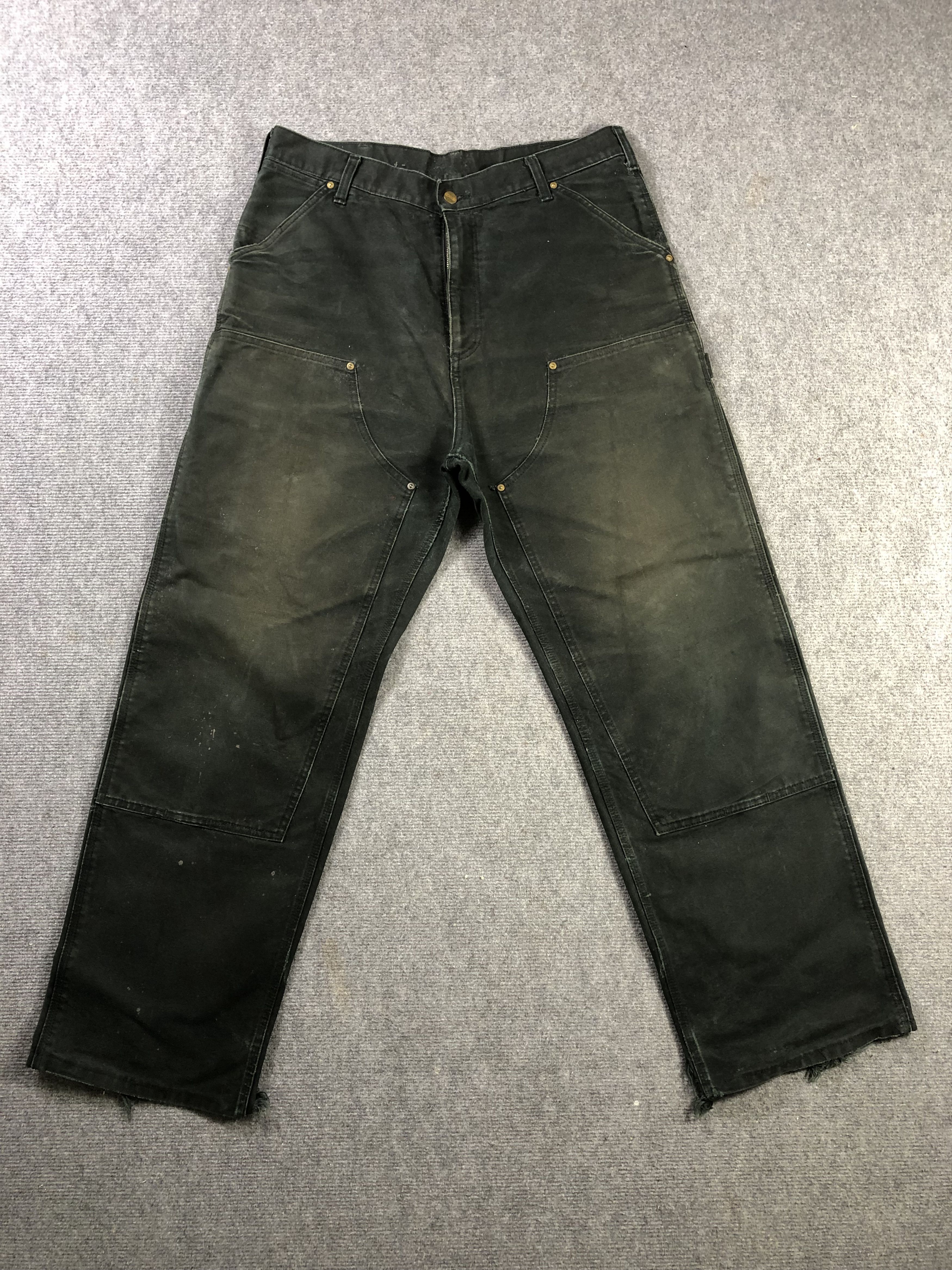 Carhartt Carhartt Wash Black Double Knee 34x30 Size US 34 / EU 50 - 1 Thumbnail