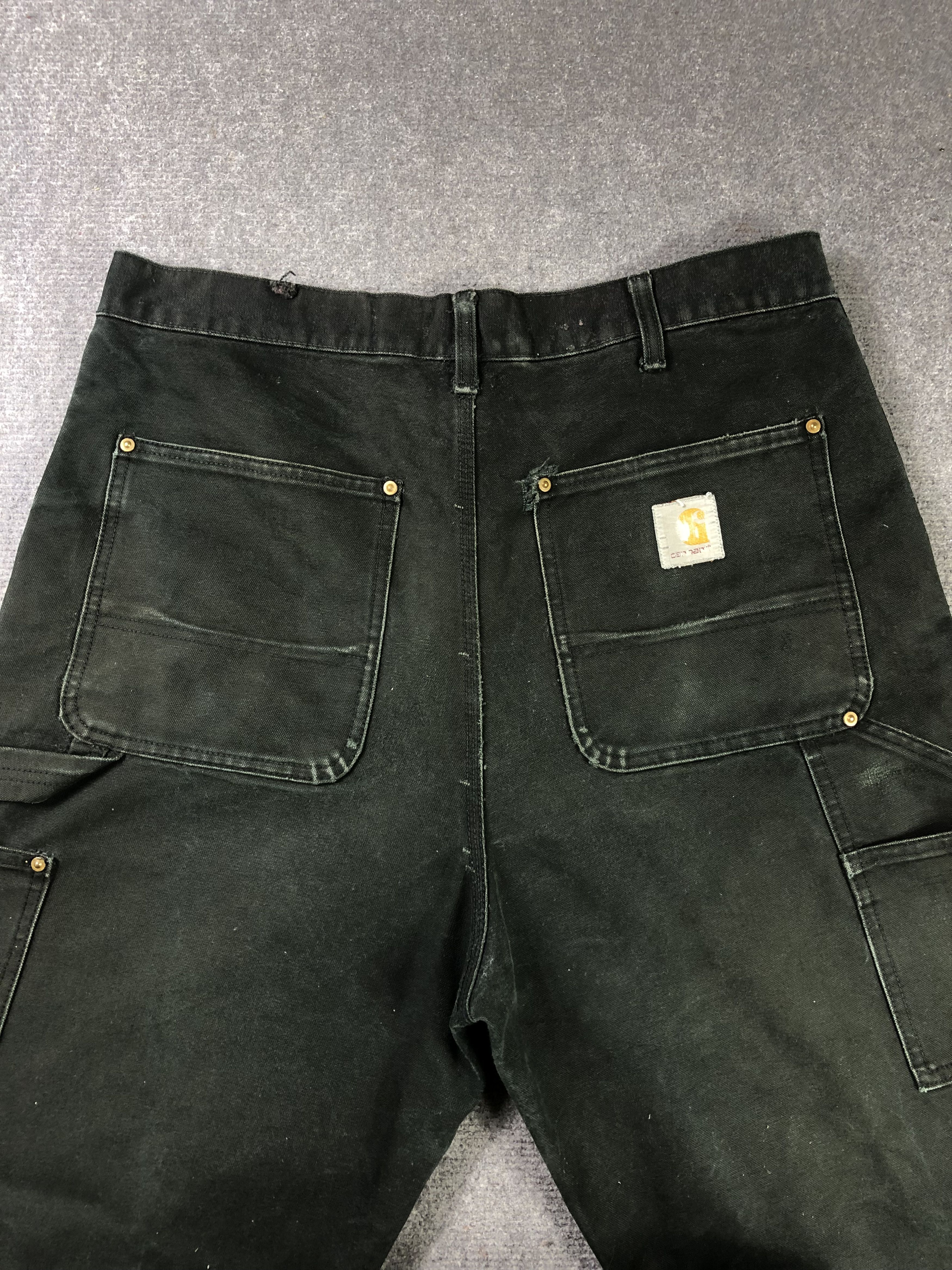 Carhartt Carhartt Wash Black Double Knee 34x30 Size US 34 / EU 50 - 12 Thumbnail