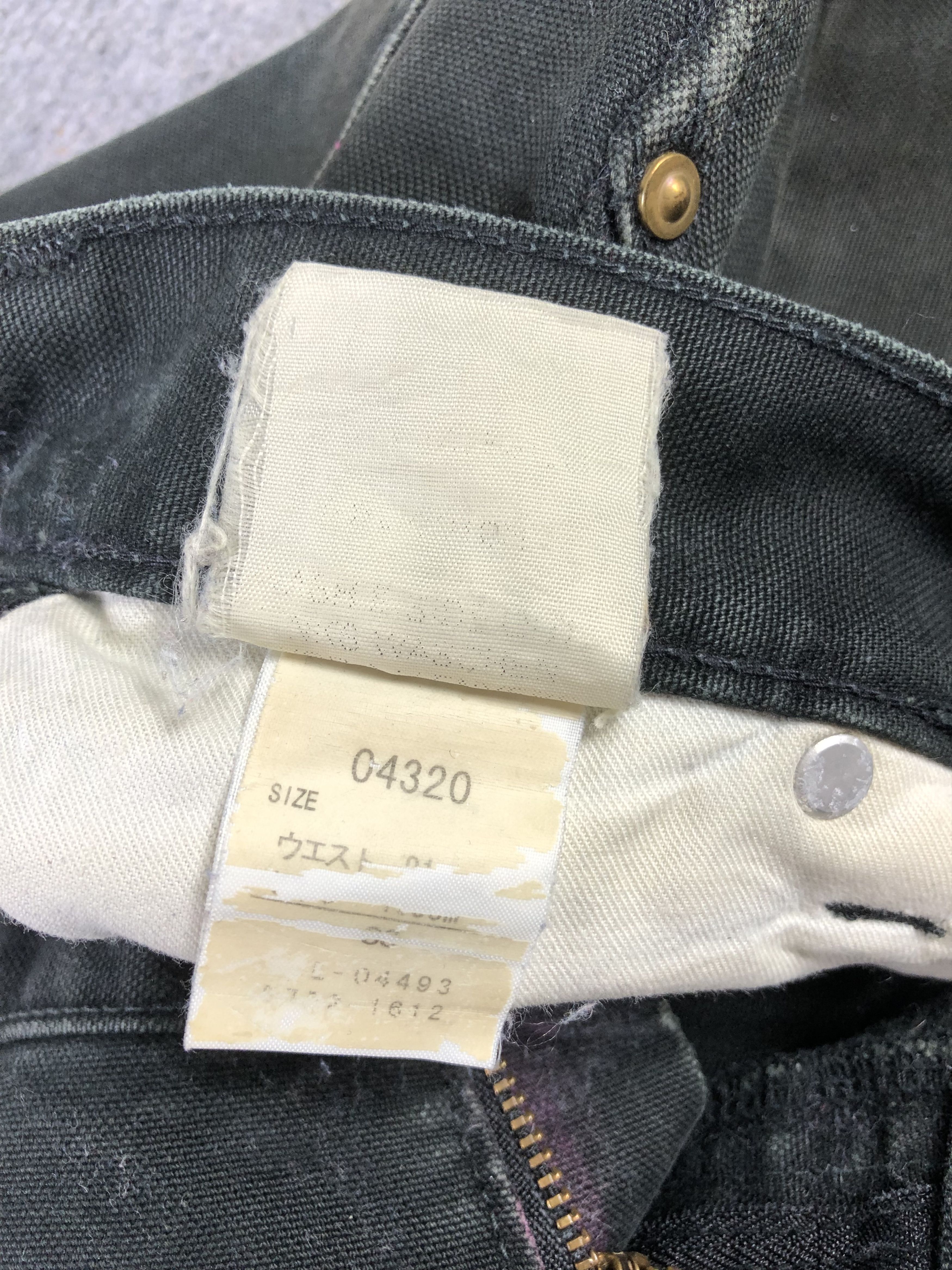 Carhartt Carhartt Wash Black Double Knee 34x30 Size US 34 / EU 50 - 5 Thumbnail