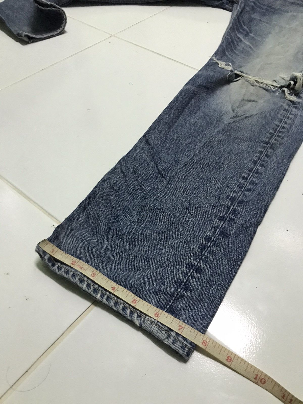 Seditionaries Rna sweat & co rusty wash blue denim jeans Size US 33 - 11 Thumbnail