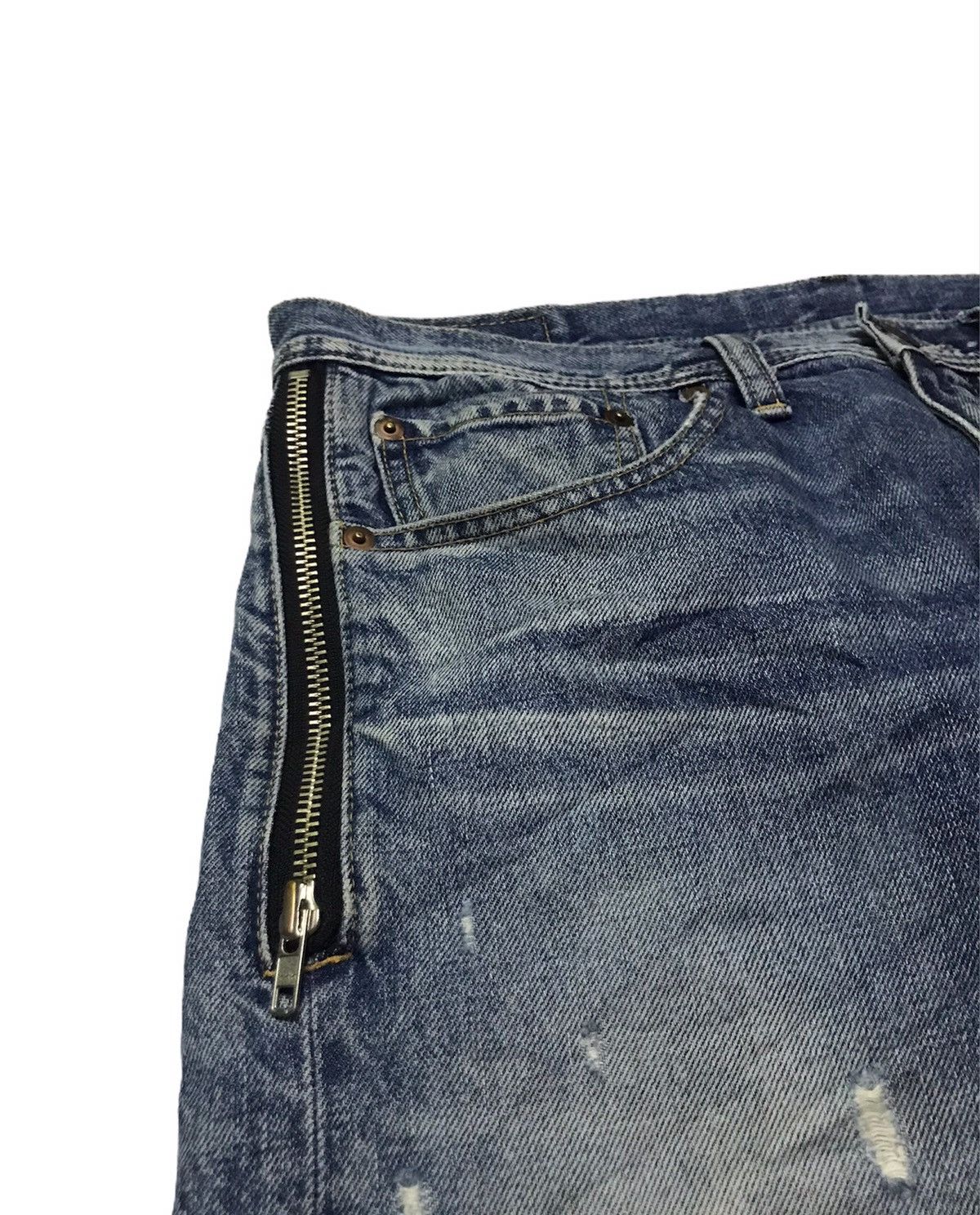 Seditionaries Rna sweat & co rusty wash blue denim jeans Size US 33 - 4 Thumbnail