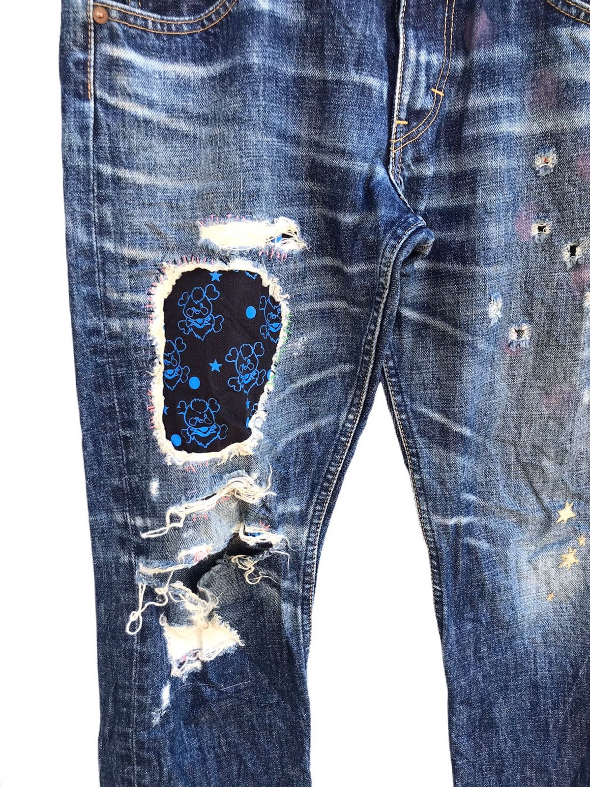 Vintage Rna denim jeans Size US 30 / EU 46 - 2 Thumbnail