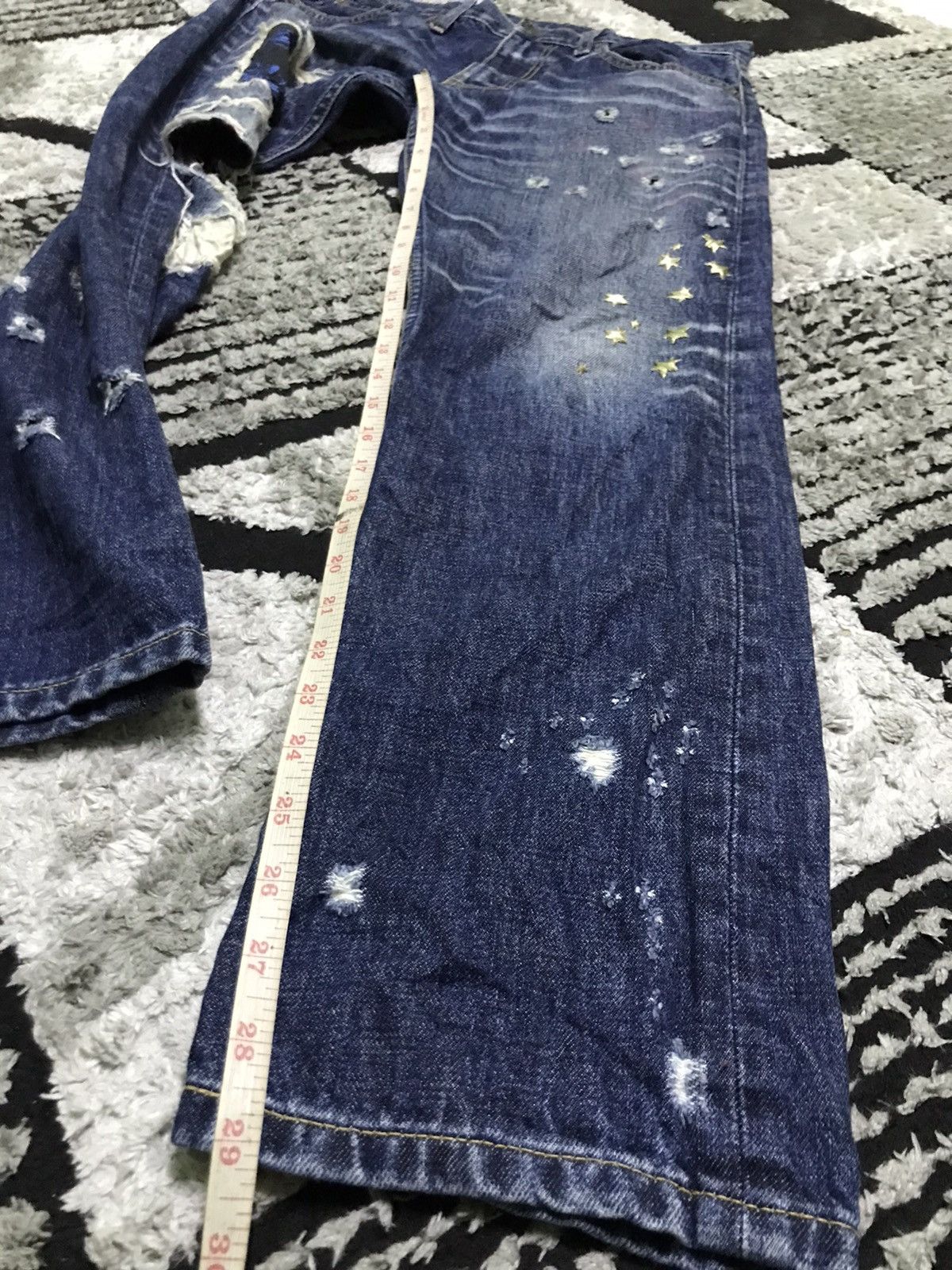 Vintage Rna denim jeans Size US 30 / EU 46 - 11 Thumbnail