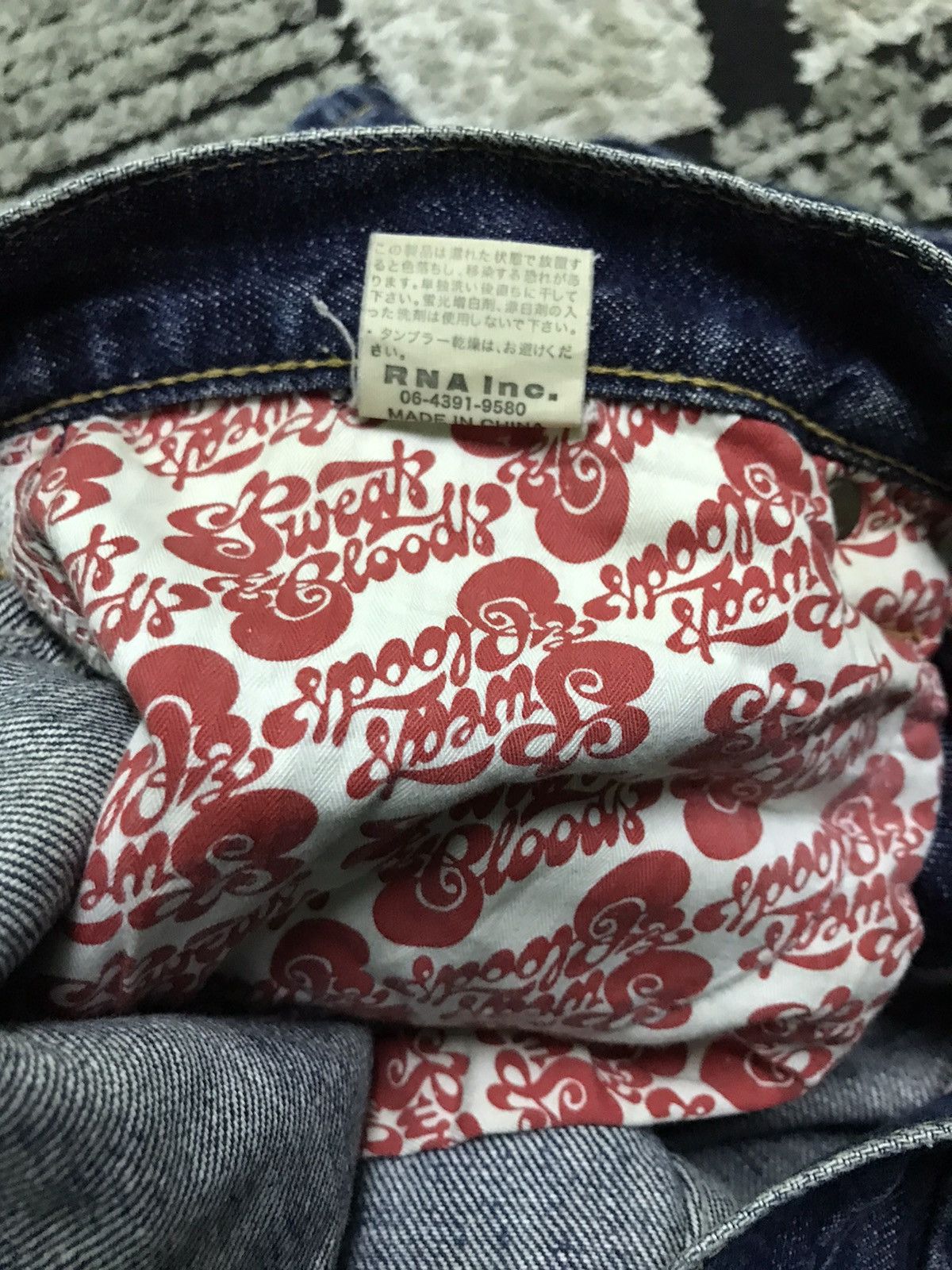 Vintage Rna denim jeans Size US 30 / EU 46 - 6 Thumbnail