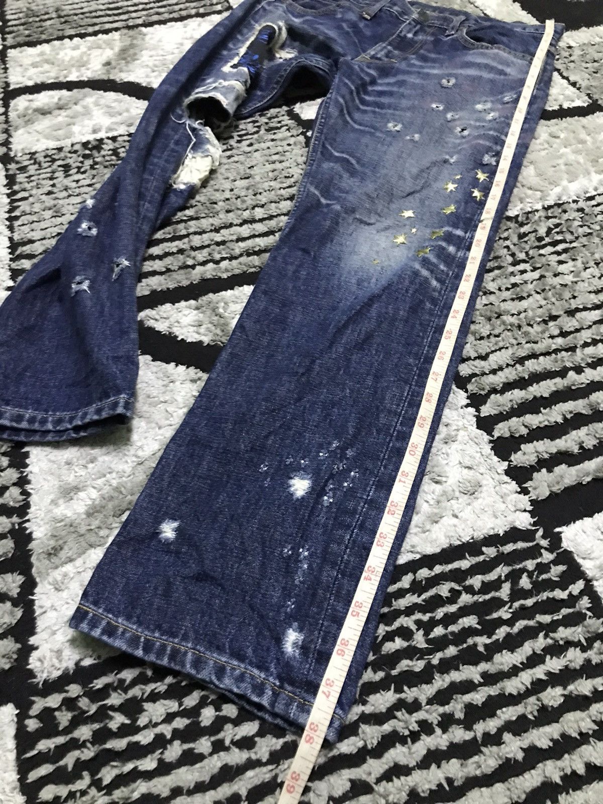Vintage Rna denim jeans Size US 30 / EU 46 - 9 Thumbnail
