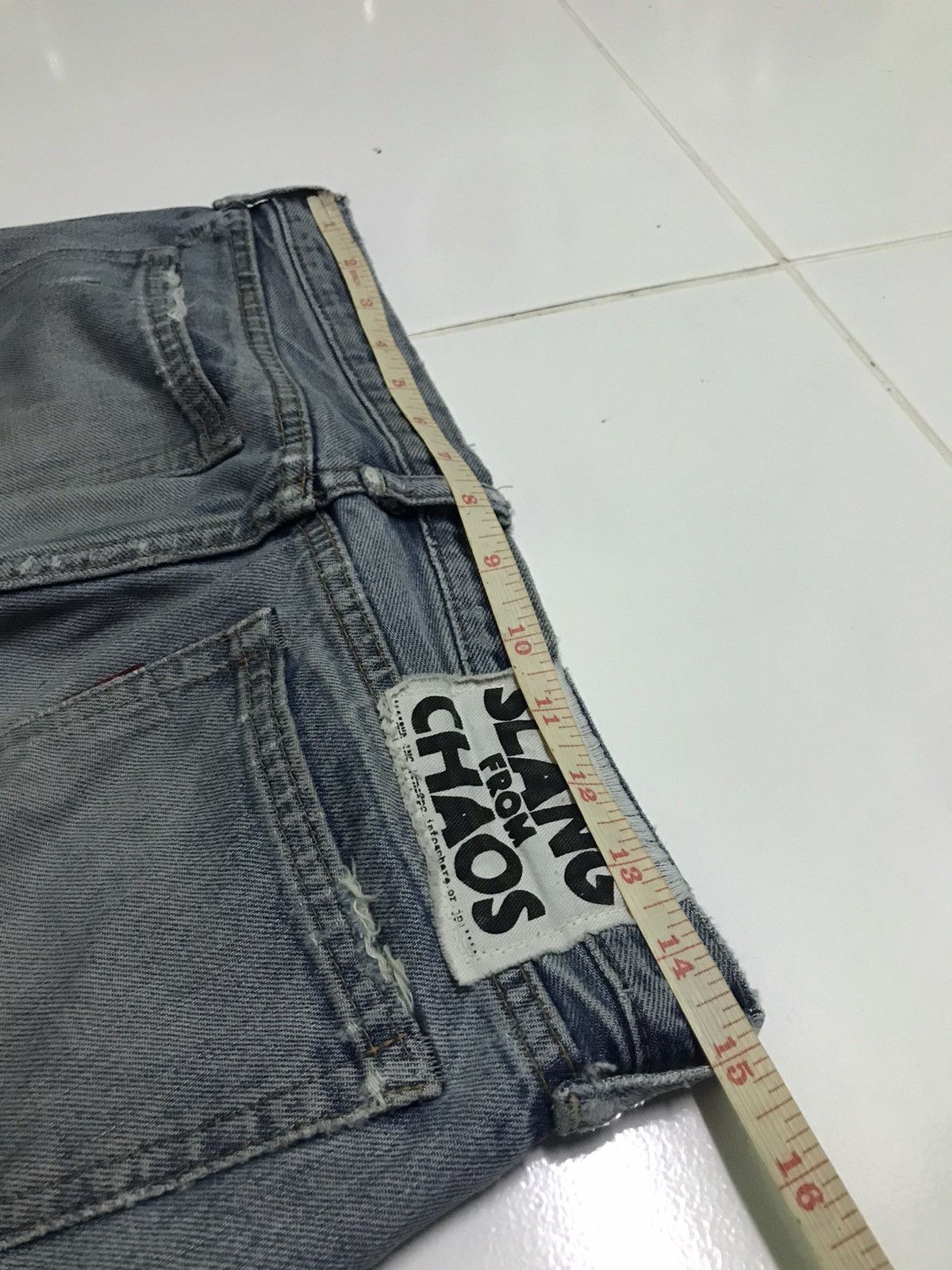Japanese Brand × Seditionaries 29x28 RNA slang from chaos denim jeans Size US 29 - 6 Thumbnail