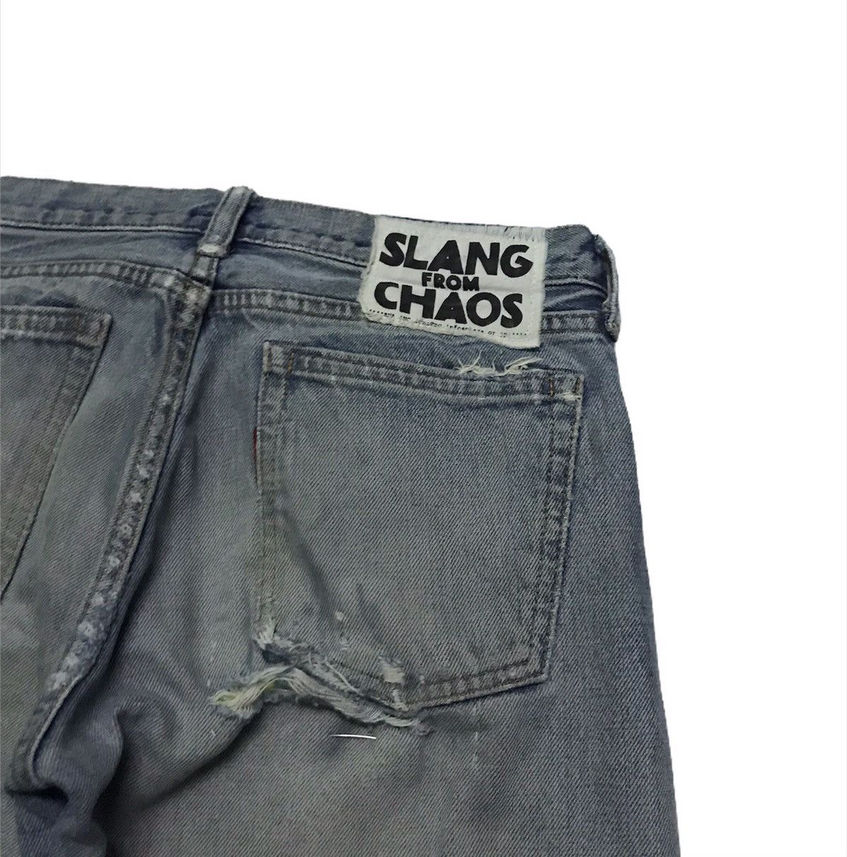 Japanese Brand × Seditionaries 29x28 RNA slang from chaos denim jeans Size US 29 - 2 Thumbnail