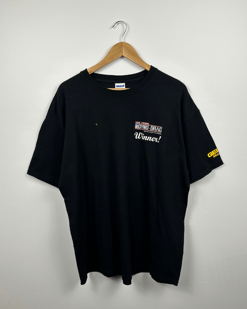 Vintage 2008 Geico Motorcycles Dyno Drag Winner T-Shirt - Size XL Size US XL / EU 56 / 4 - 9 Thumbnail