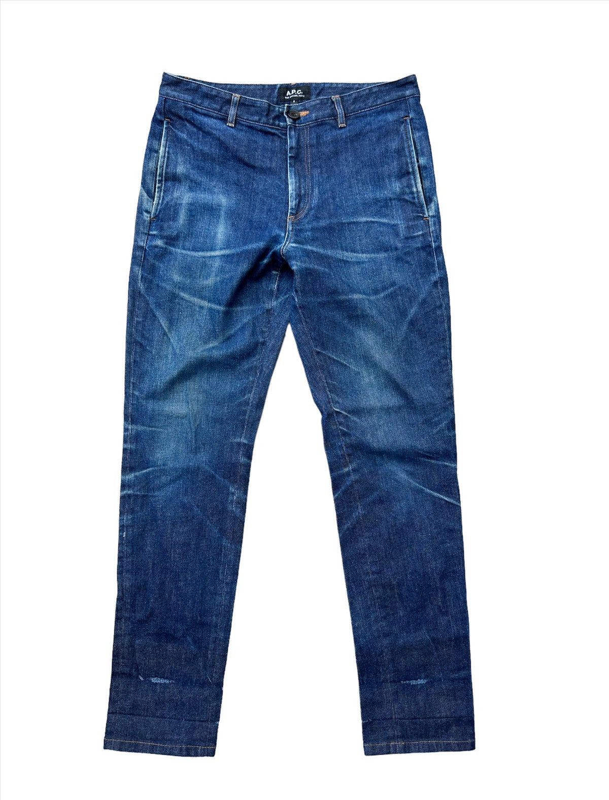 A.P.C. A.P.C blue denim jeans Size US 30 / EU 46 - 1 Thumbnail