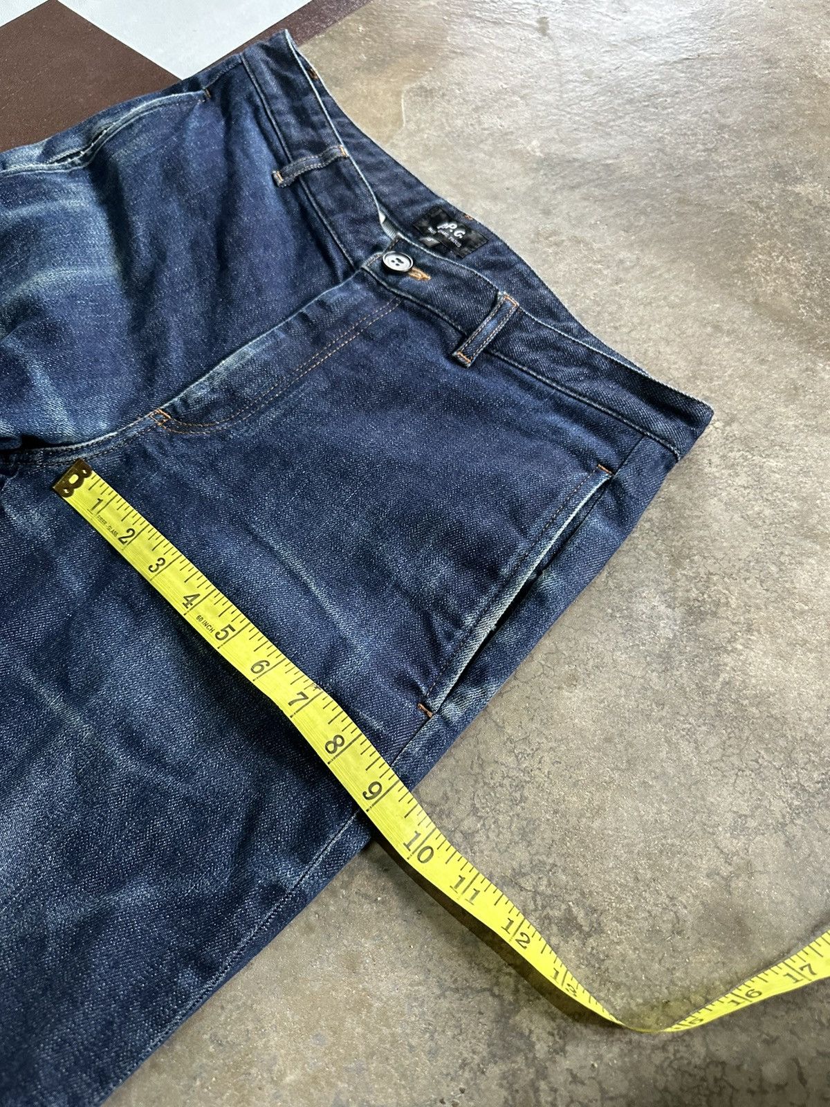 A.P.C. A.P.C blue denim jeans Size US 30 / EU 46 - 9 Thumbnail