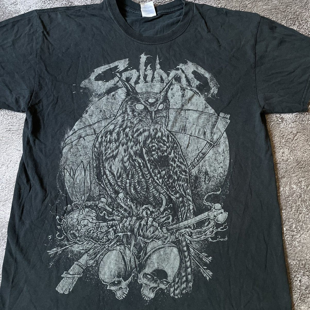 Vintage Vintage Y2K Graphic Tee Abstract Horror Dark Grunge Washed L Size US L / EU 52-54 / 3 - 5 Thumbnail