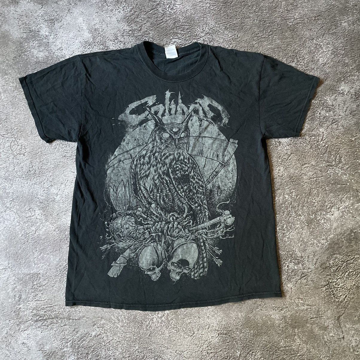 Vintage Vintage Y2K Graphic Tee Abstract Horror Dark Grunge Washed L Size US L / EU 52-54 / 3 - 3 Thumbnail