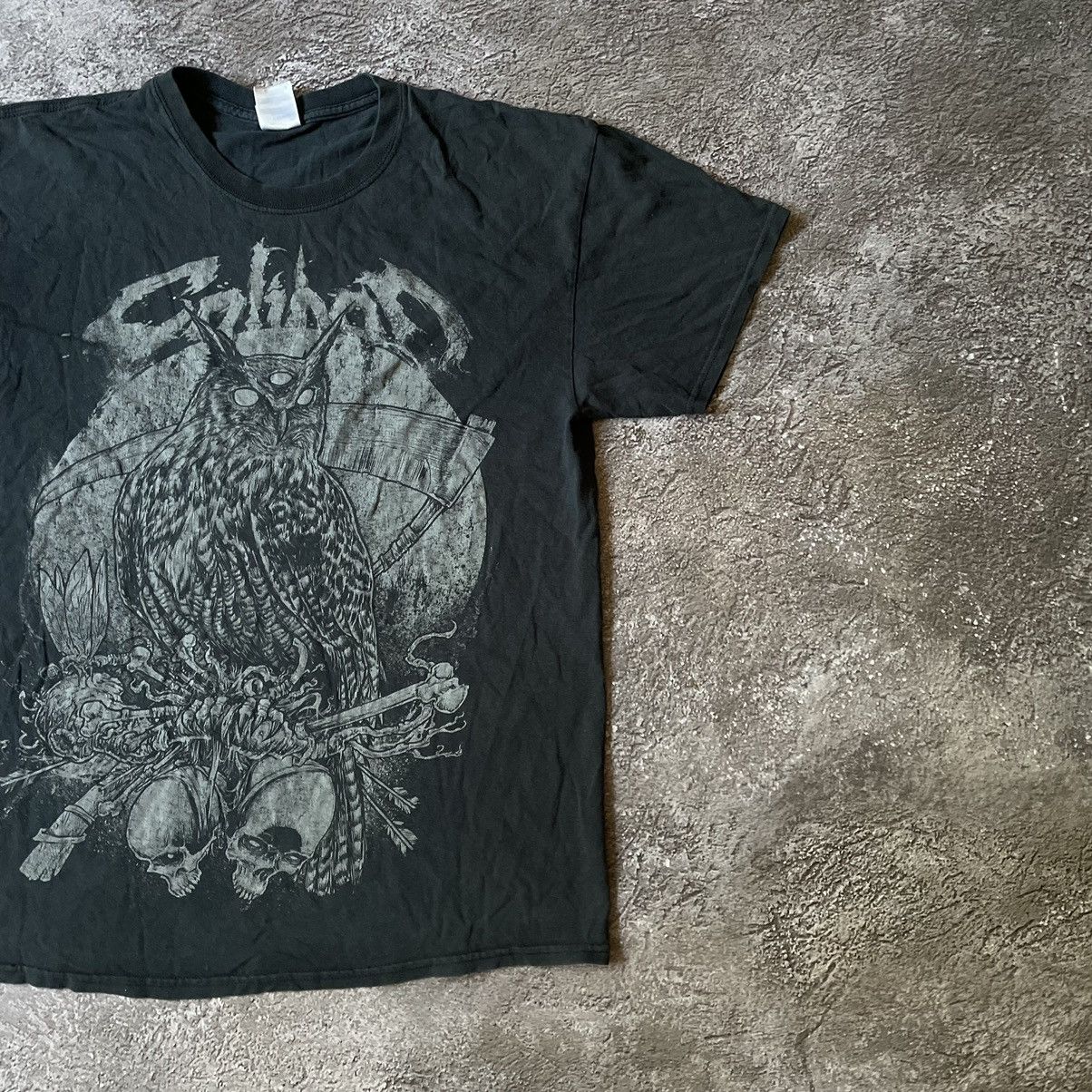 Vintage Vintage Y2K Graphic Tee Abstract Horror Dark Grunge Washed L Size US L / EU 52-54 / 3 - 2 Thumbnail