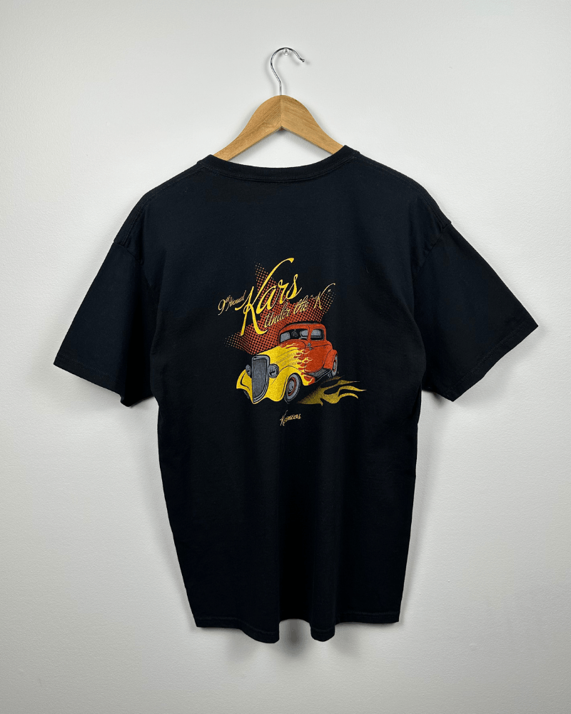 Vintage Vintage Hot Rod Car Show Keremeas Men's Black T-Shirt Large Size US L / EU 52-54 / 3 - 5 Thumbnail
