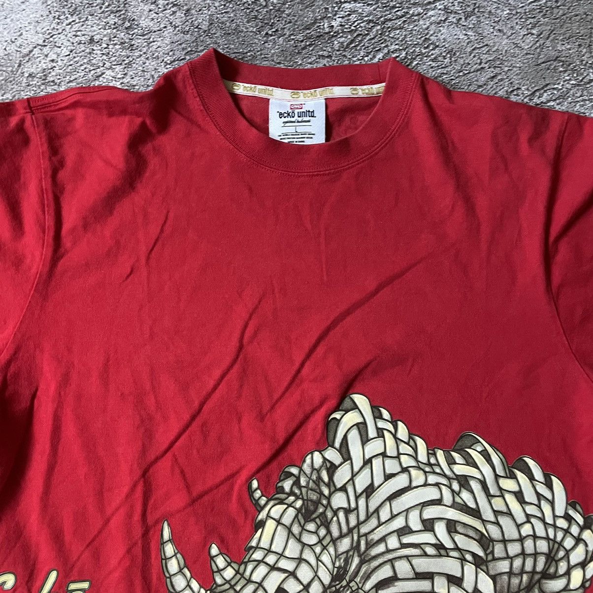Ecko Unltd. Vintage Y2K ECKO UNLTD ABSTRACT ANGRY HORROR BONES ALL OVER Size US L / EU 52-54 / 3 - 7 Thumbnail