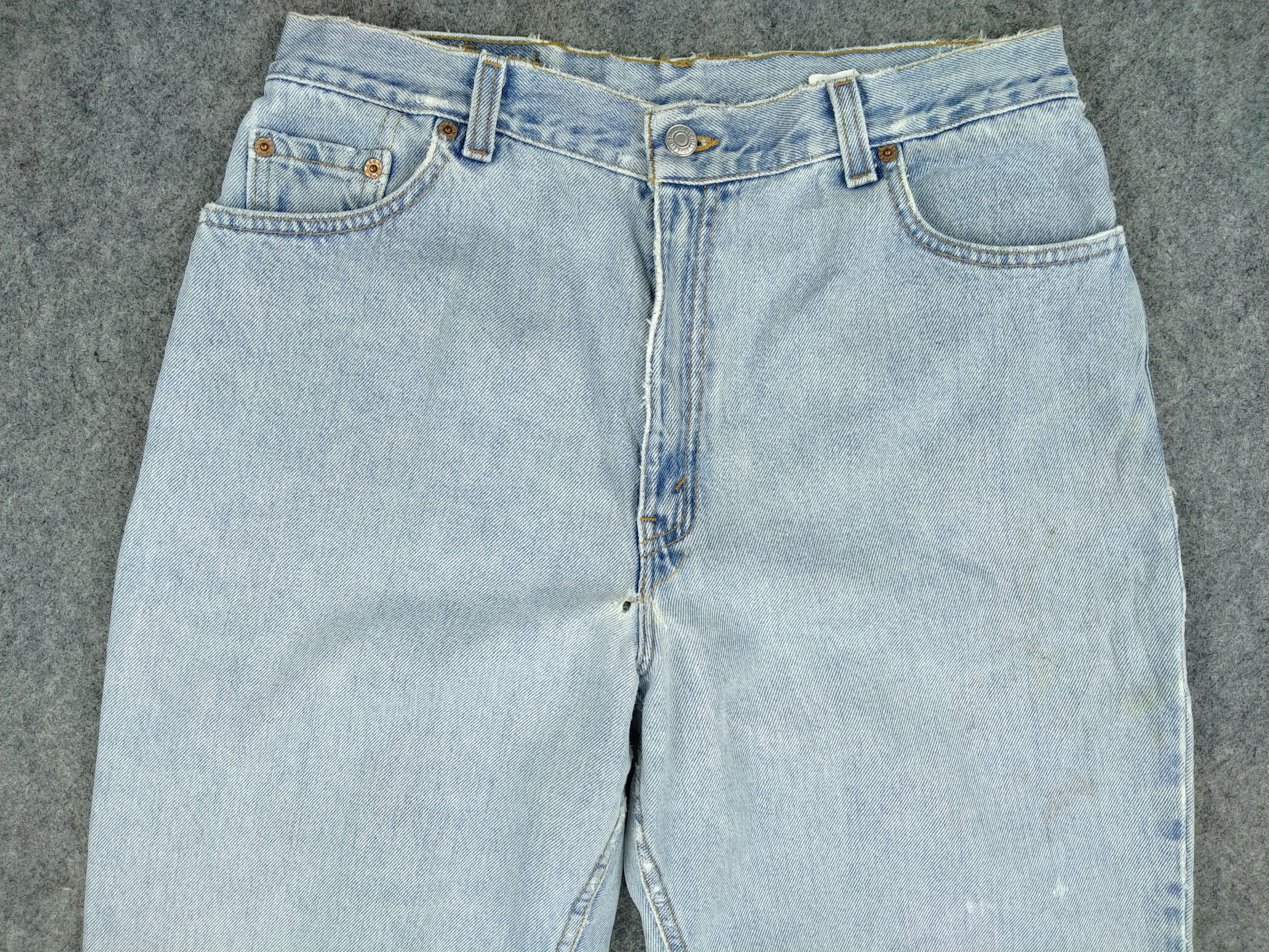 Levi's Light Wash Vintage Levi's 550 Denim 31x29 -JN164 Size US 31 - 3 Thumbnail