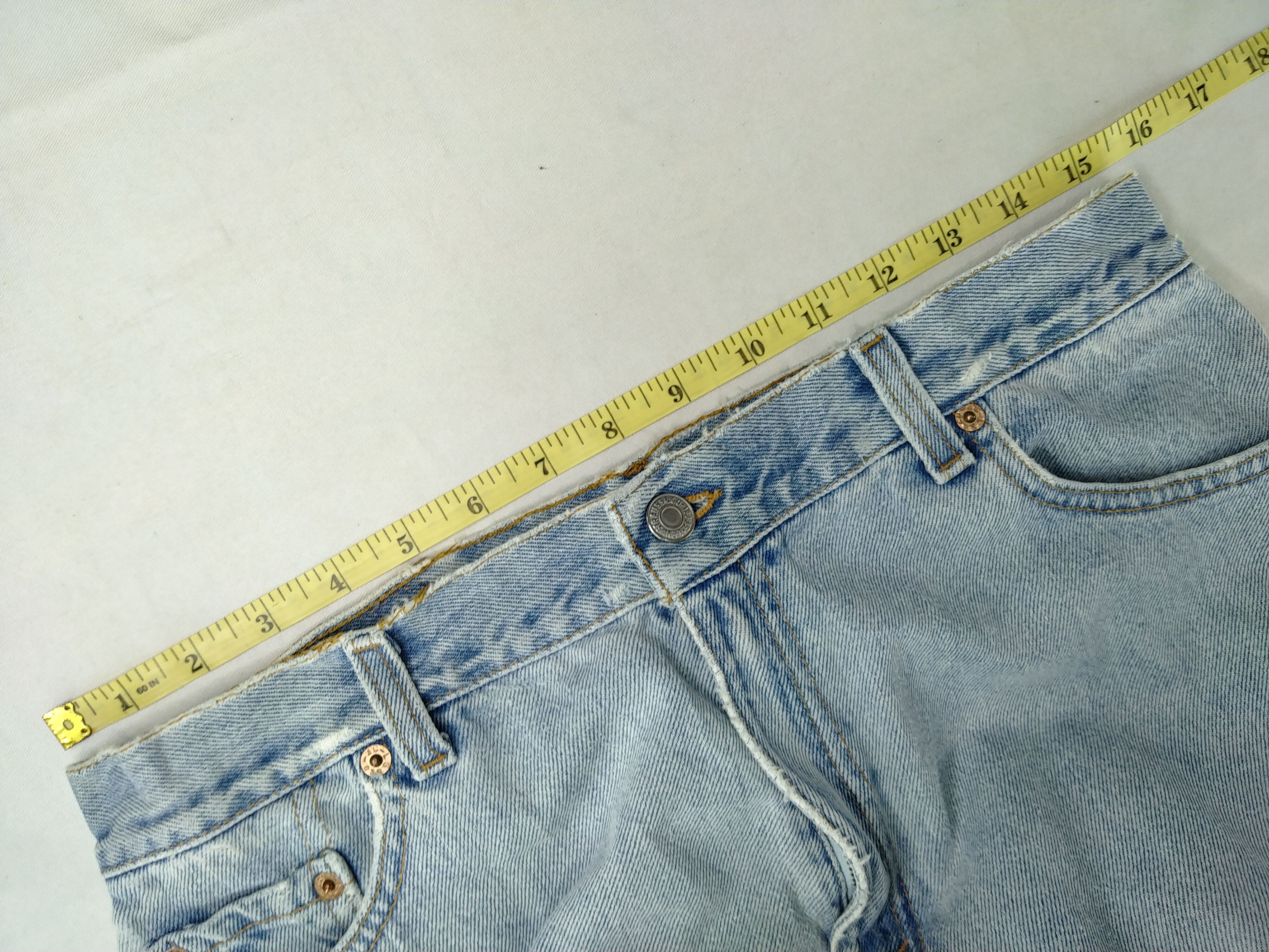 Levi's Light Wash Vintage Levi's 550 Denim 31x29 -JN164 Size US 31 - 6 Thumbnail