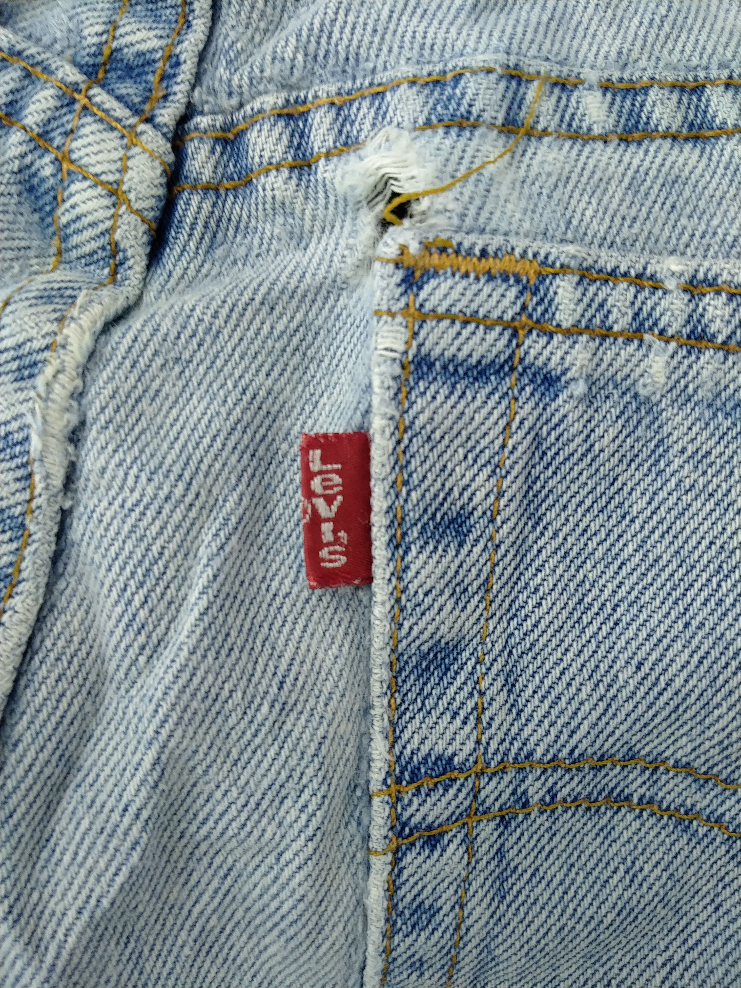 Levi's Light Wash Vintage Levi's 550 Denim 31x29 -JN164 Size US 31 - 16 Thumbnail