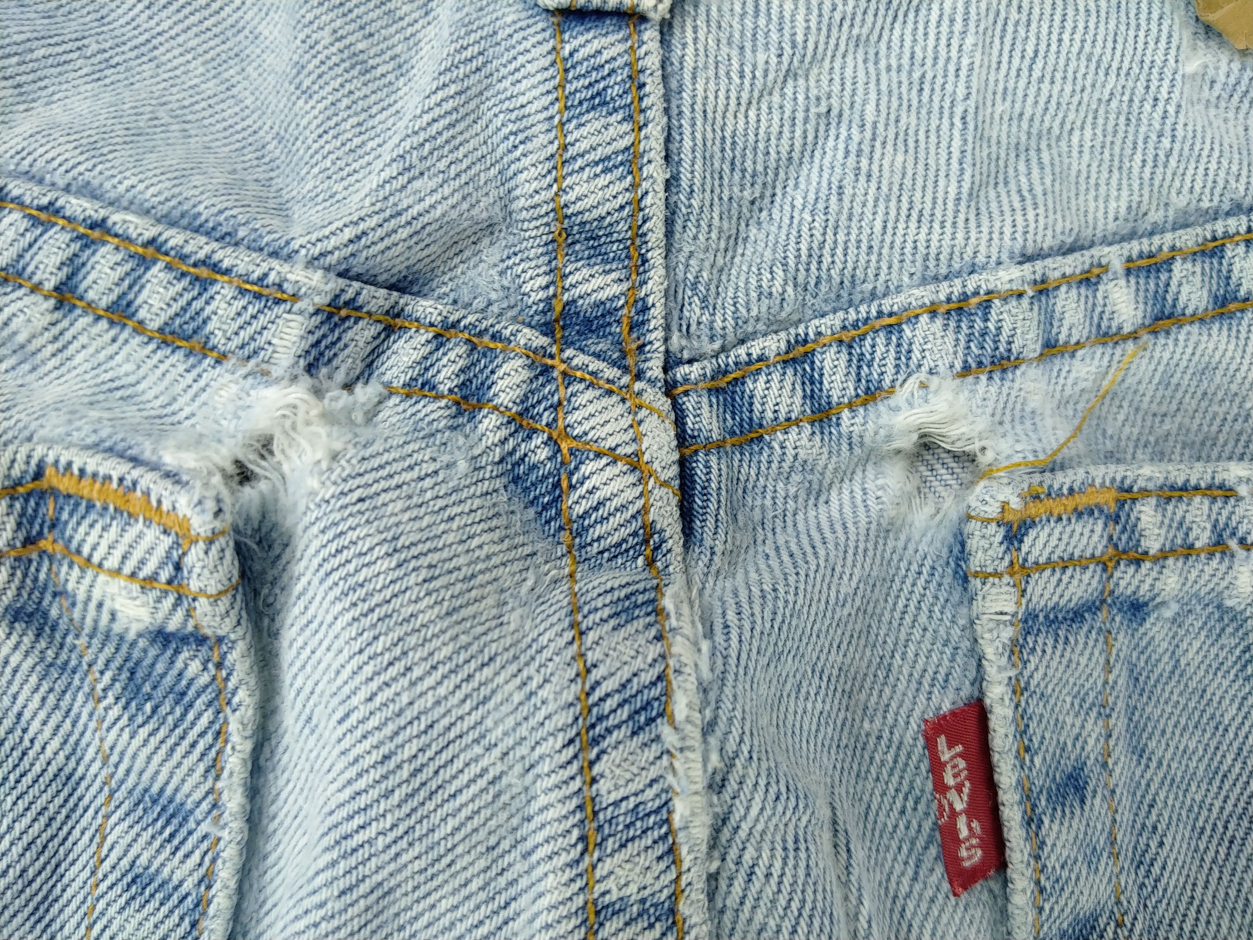 Levi's Light Wash Vintage Levi's 550 Denim 31x29 -JN164 Size US 31 - 20 Thumbnail