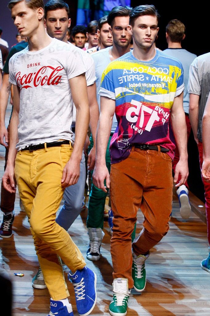 Dolce & Gabbana Fall 2011 Dolce & Gabbana "Drink Coca-Cola" Tye-Dye T Shirt Size US S / EU 44-46 / 1 - 2 Thumbnail