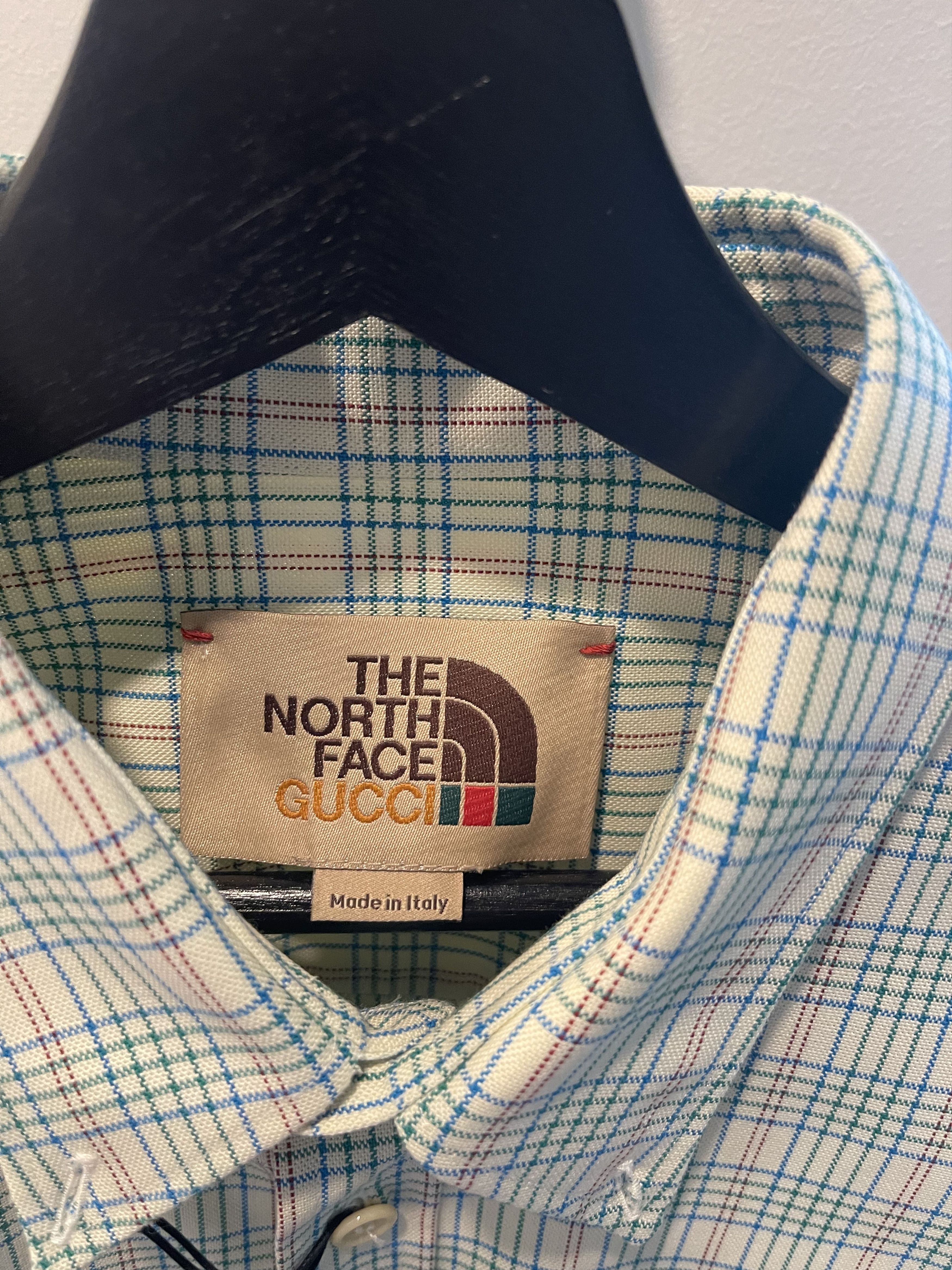 Gucci × The North Face ARCHIVAL! Gucci x The North Face Oversized Oxford Shirt Size US M / EU 48-50 / 2 - 2 Thumbnail