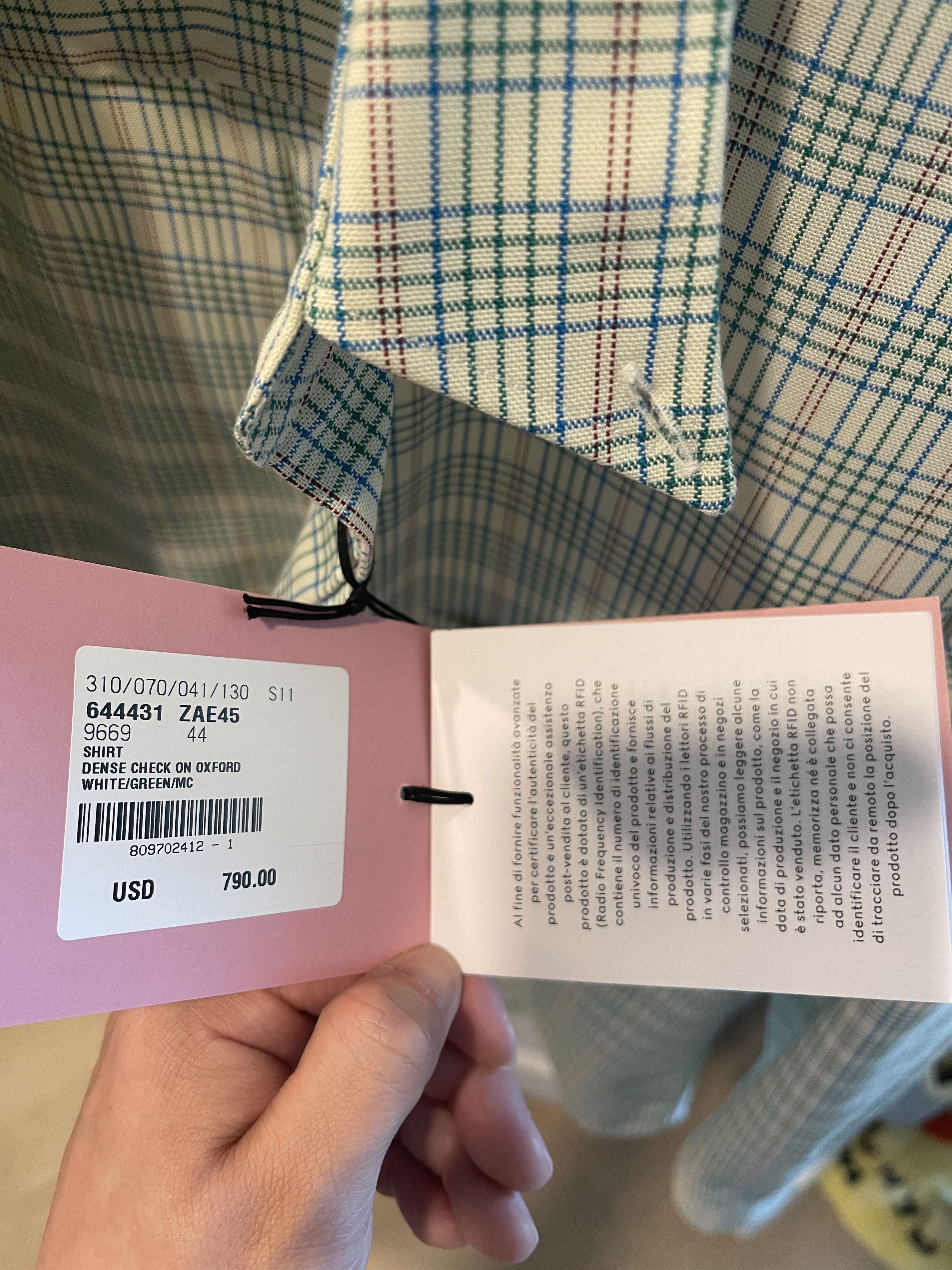 Gucci × The North Face ARCHIVAL! Gucci x The North Face Oversized Oxford Shirt Size US M / EU 48-50 / 2 - 9 Thumbnail