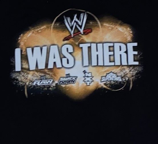 WWE WWE Authentic I Was There T-Shirt Size US M / EU 48-50 / 2 - 4 Thumbnail