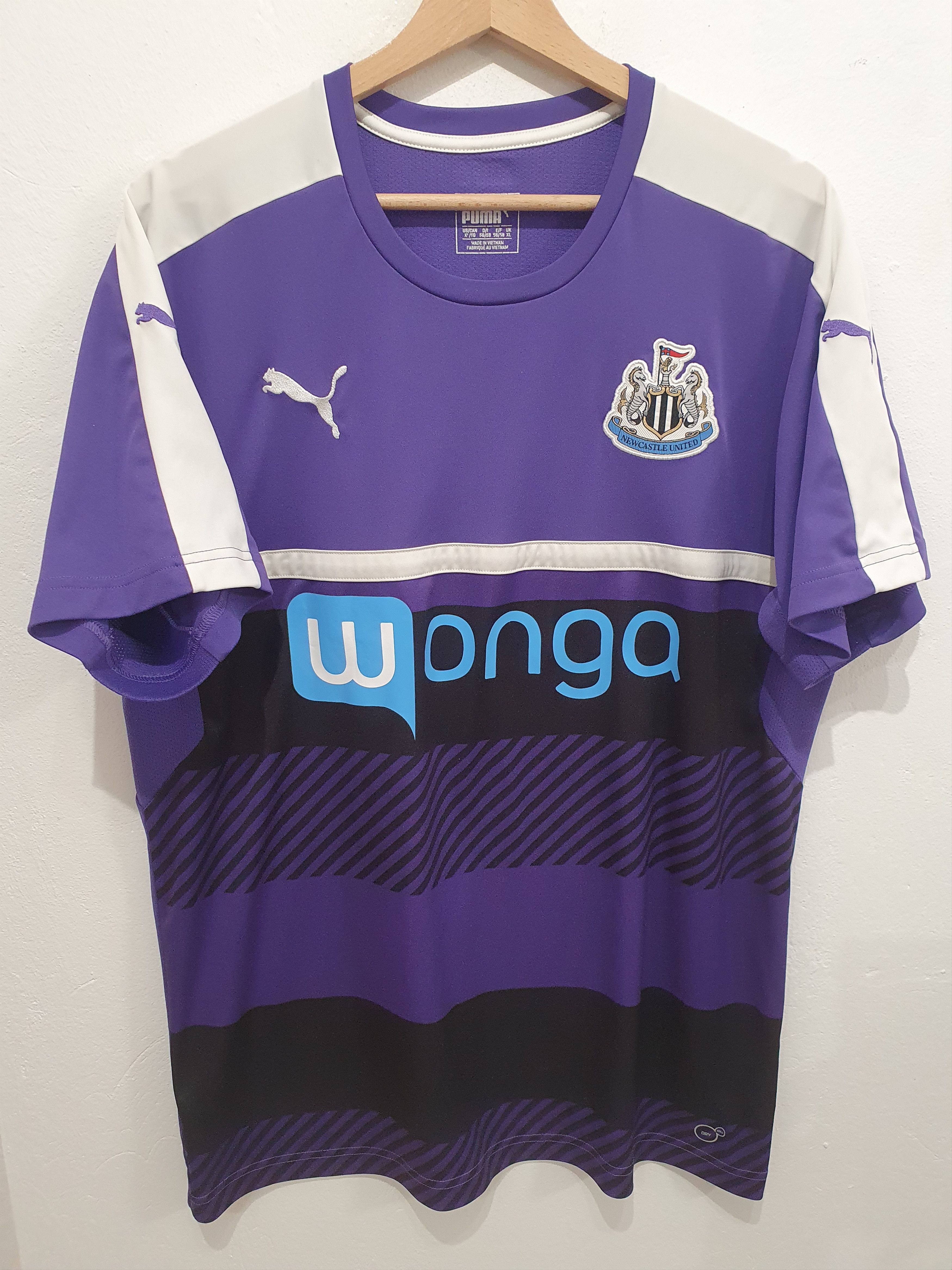 PUMA NEWCASTLE UNITED SIZE XL 2016 2017 shirt jersey soccer