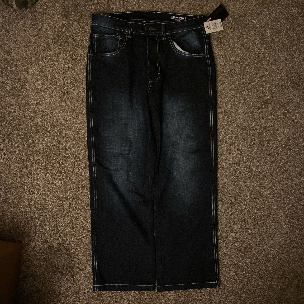 Urban Renewal One Of A Kind Southpole Baggy Jeans | Urban Outfitters UK