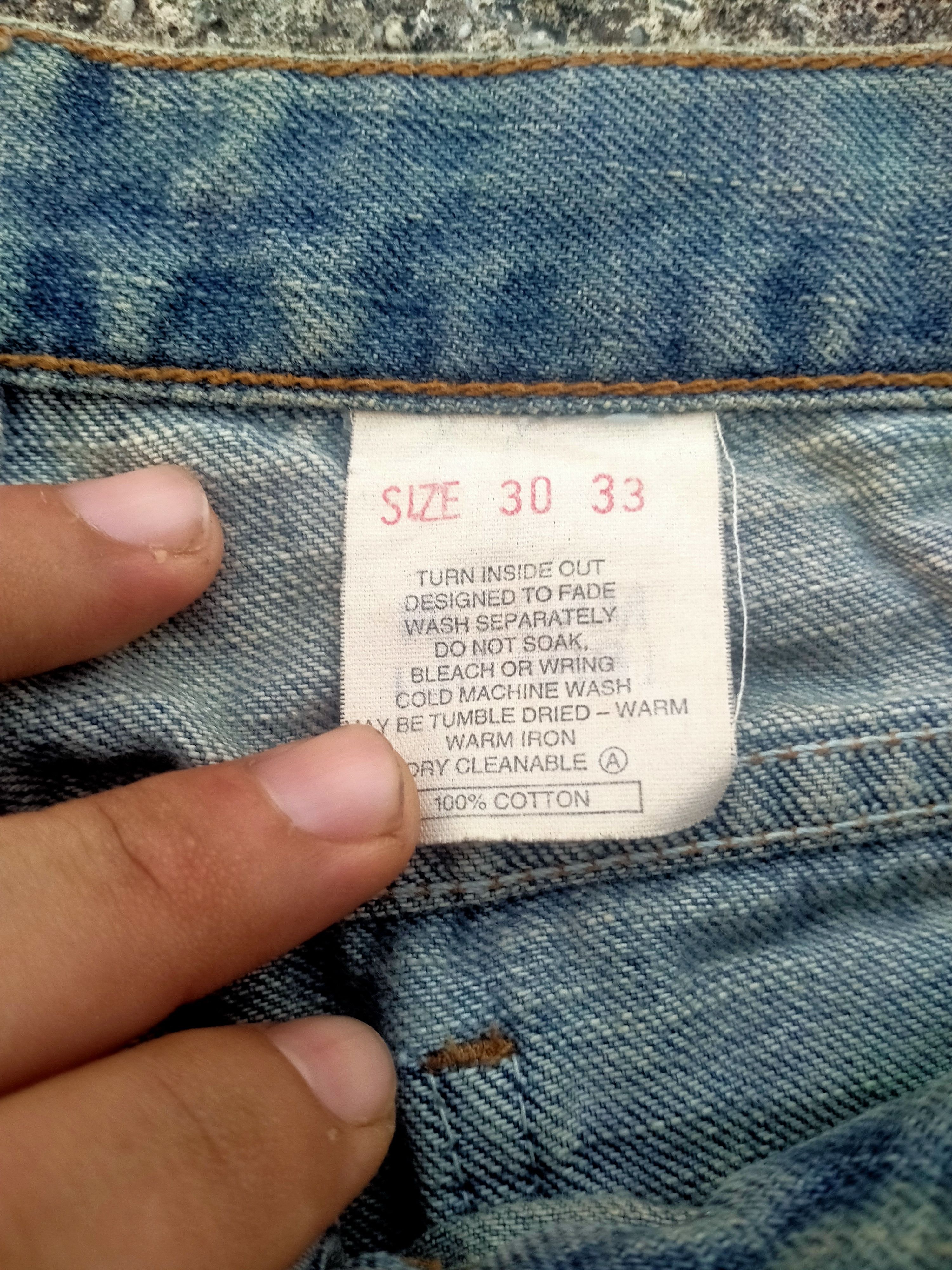 Levi's DISTRESSED LEVIS BUTTON B08 DENIM Size US 30 / EU 46 - 12 Thumbnail