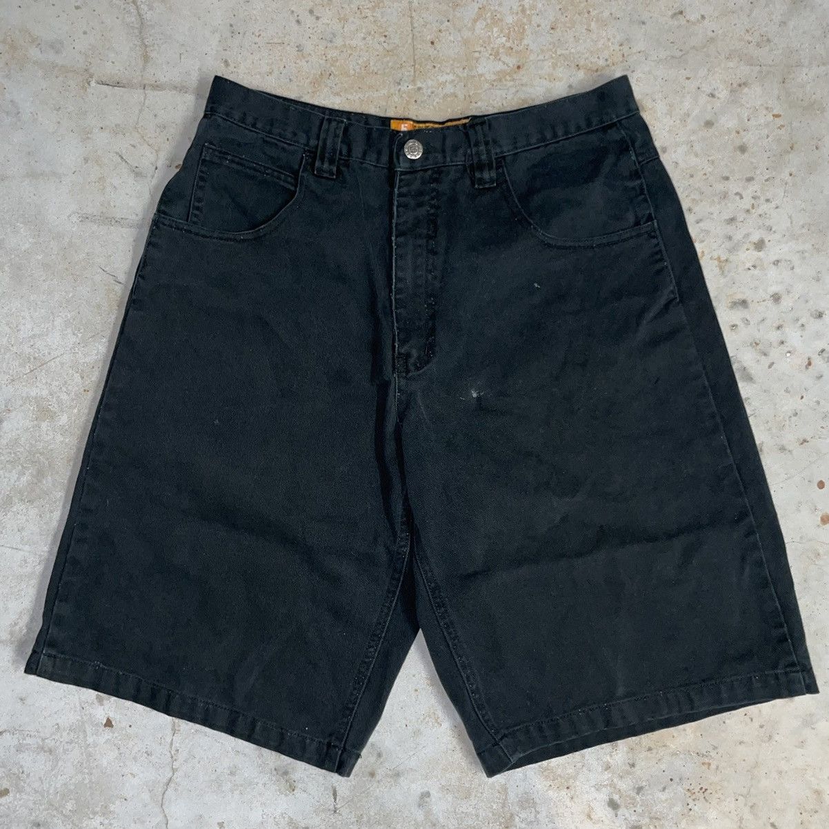 JNCO Crazy Y2K JNCO Style Baggy Jorts Black Opium Jean Shorts Size US 34 / EU 50 - 3 Thumbnail