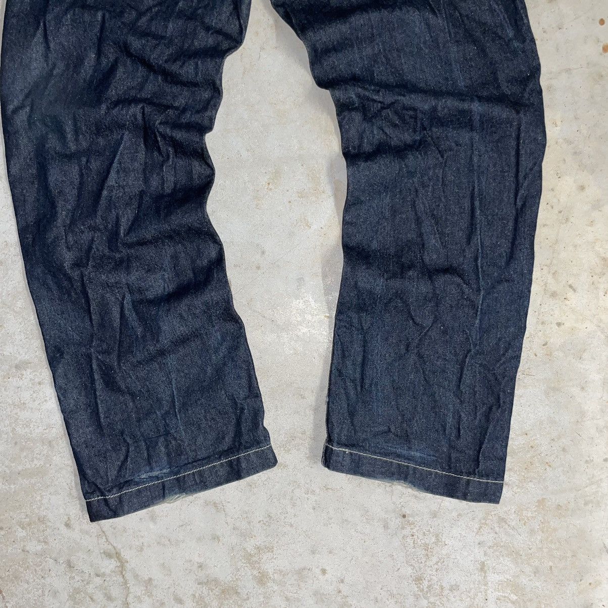 Japanese Brand × Southpole Crazy Y2K Southpole Baggy Jeans Dark Blue Denim Opium Grunge Size US 34 / EU 50 - 2 Thumbnail