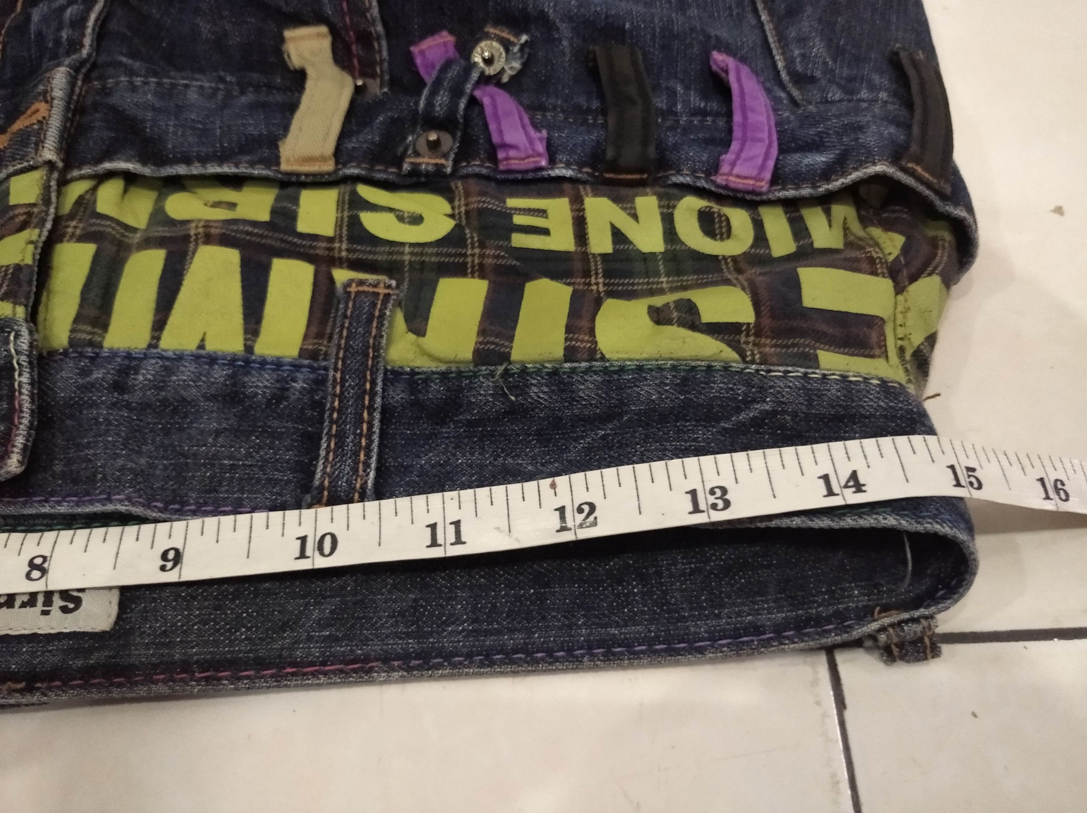 Japanese Brand × Seditionaries Sirmione double waist multipocket punk denim jeans Size US 30 / EU 46 - 8 Thumbnail