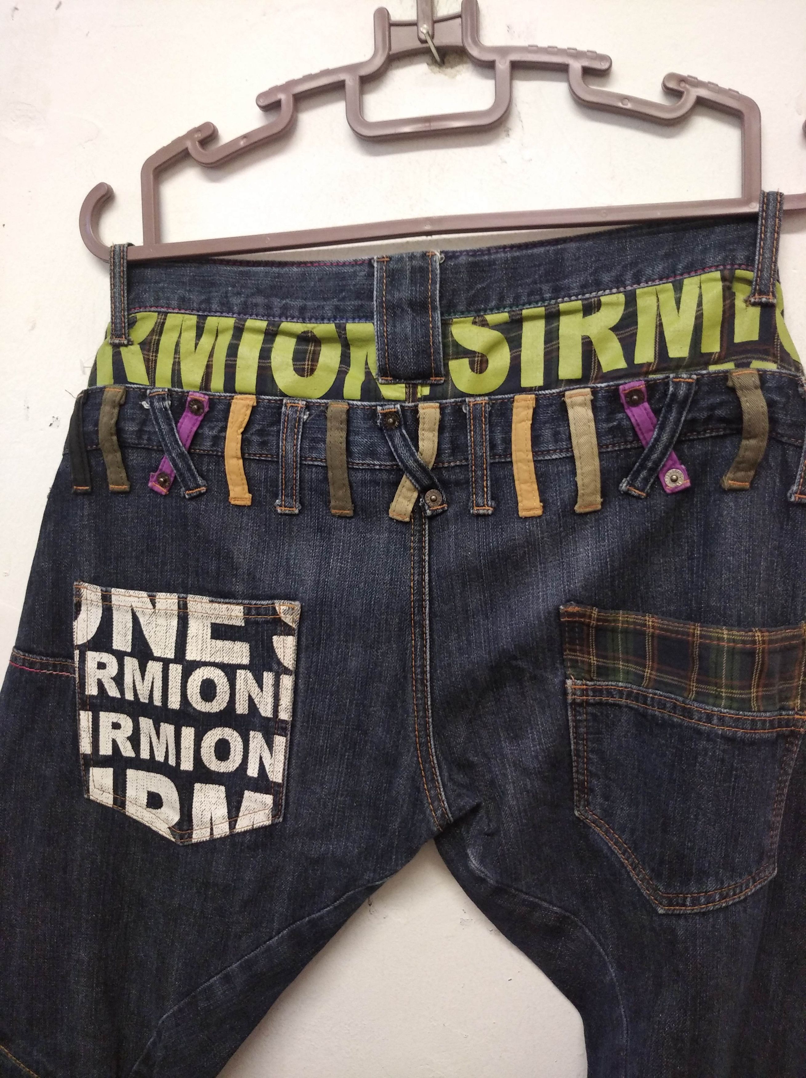 Japanese Brand × Seditionaries Sirmione double waist multipocket punk denim jeans Size US 30 / EU 46 - 5 Thumbnail