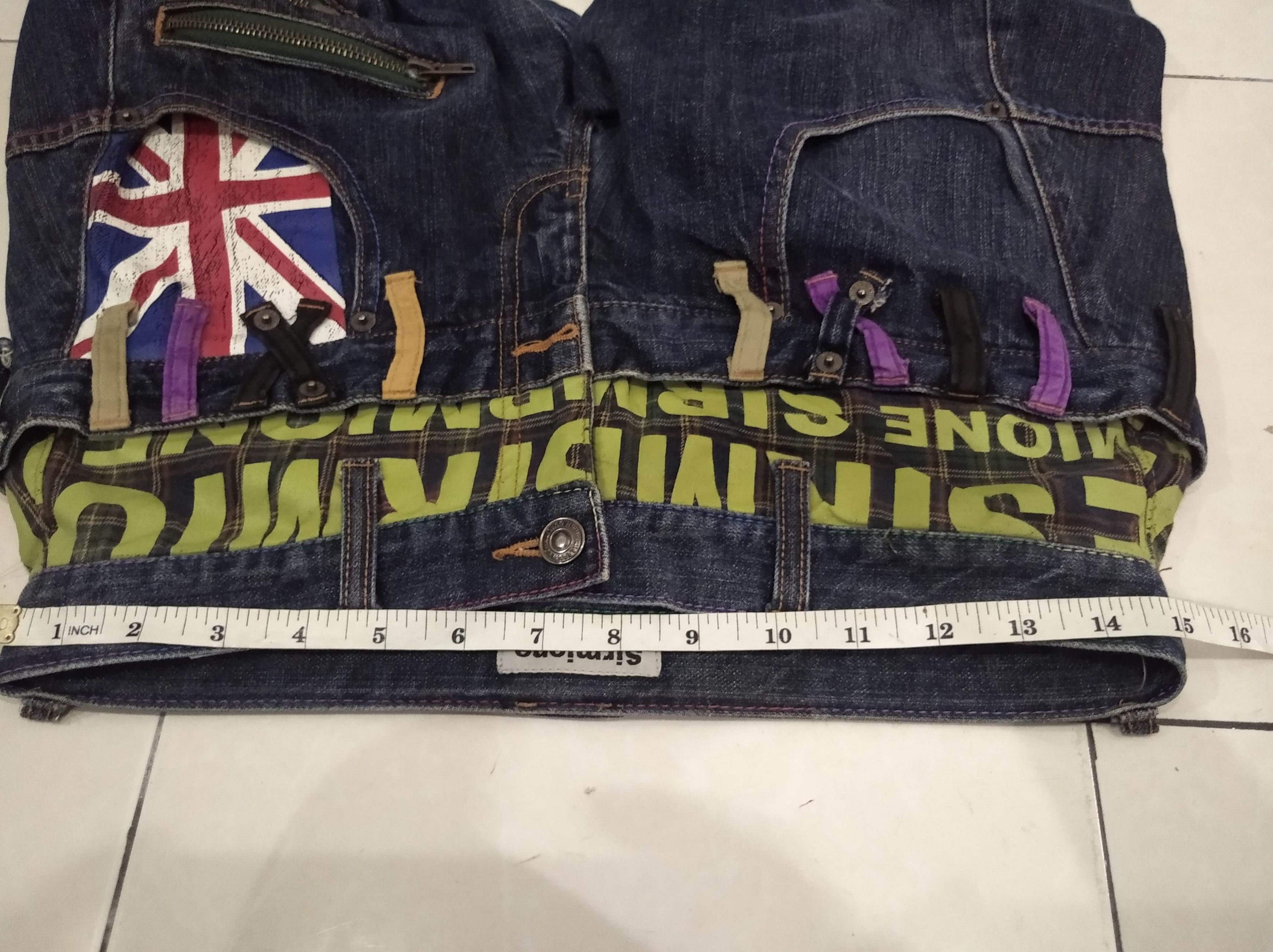Japanese Brand × Seditionaries Sirmione double waist multipocket punk denim jeans Size US 30 / EU 46 - 7 Thumbnail