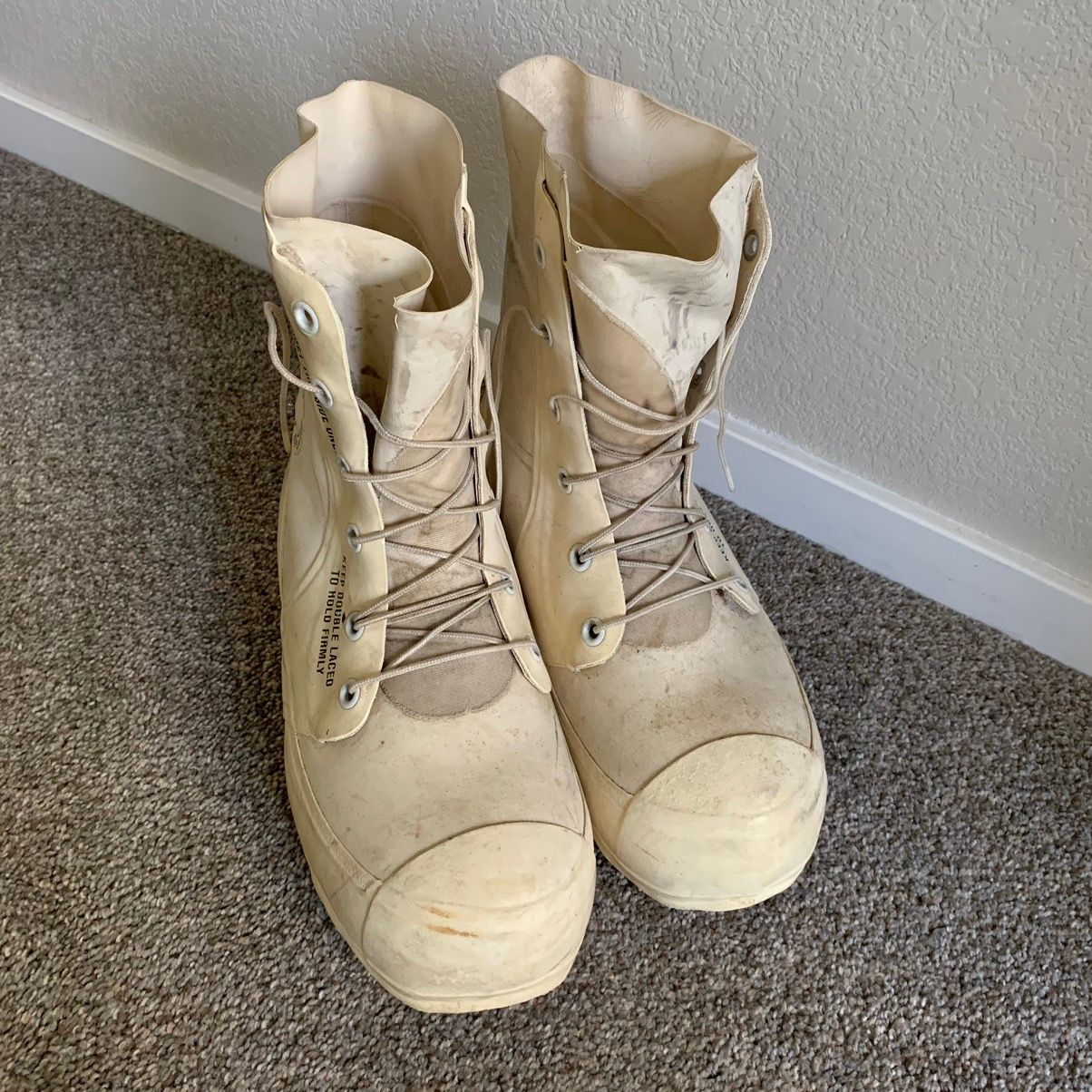 Raf Simons Vintage military bunny boots | Grailed