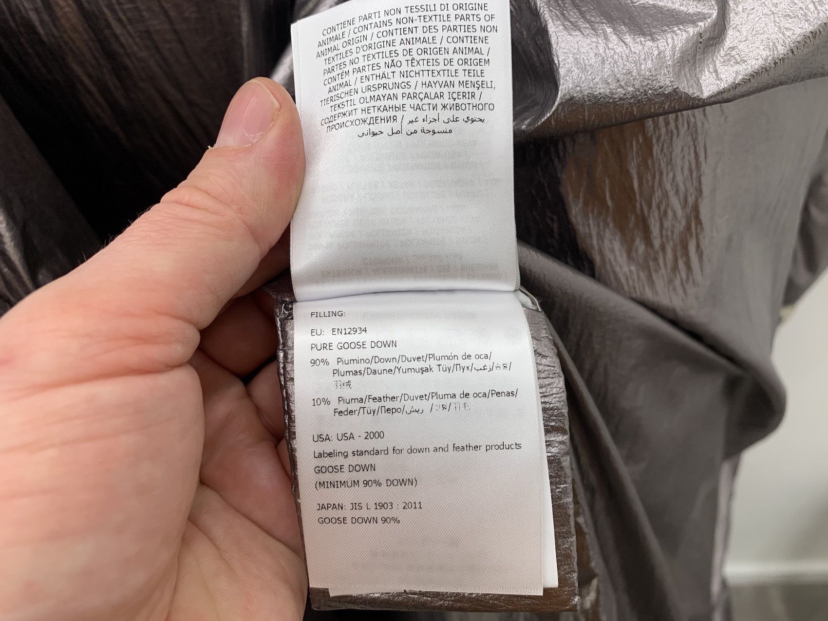 Moncler × Rick Owens FW'20 Vest Down Porteville Size US XL / EU 56 / 4 - 10 Thumbnail