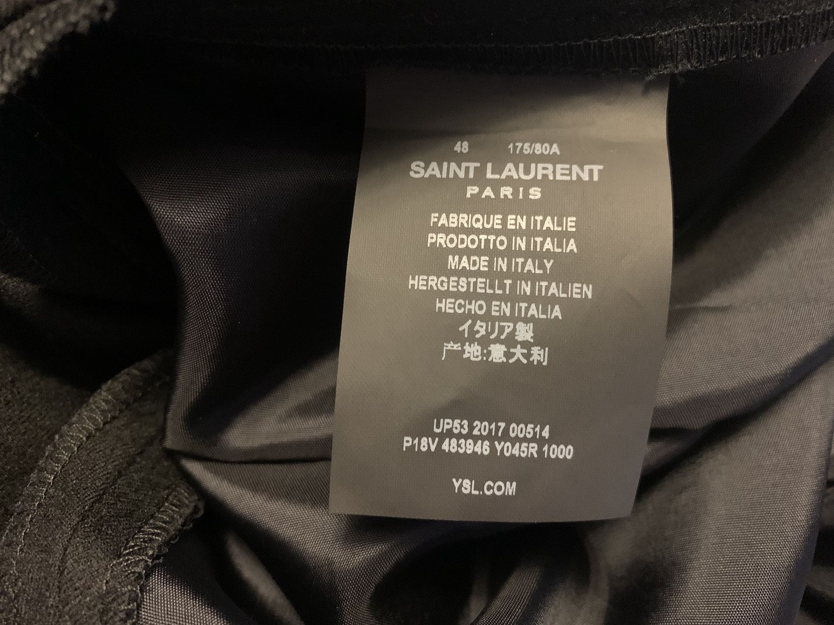 Saint Laurent Paris FINAL DROP / FW'17 Pants Gold Stripe Size US 32 / EU 48 - 7 Thumbnail